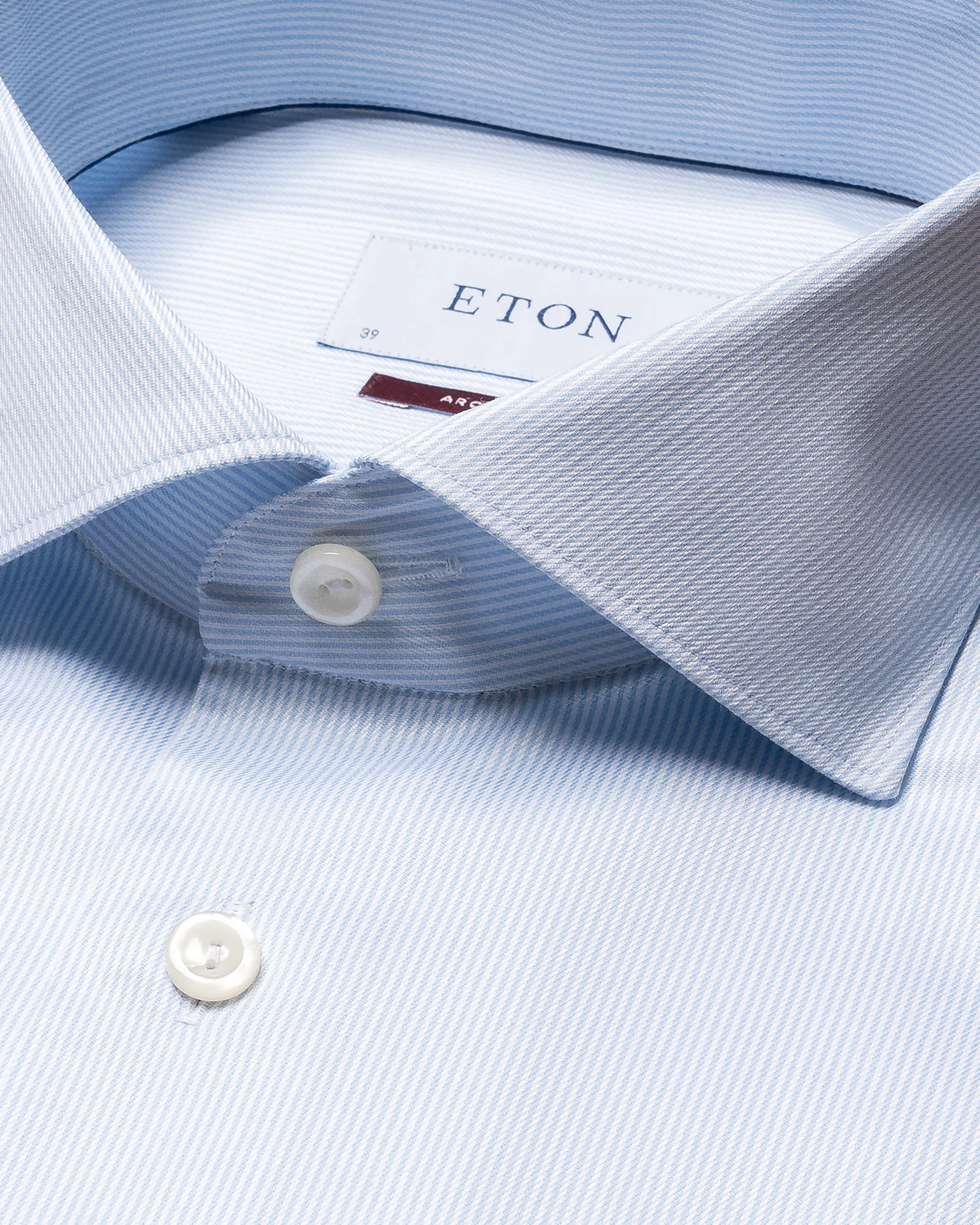 Eton - light blue cotton and tencel