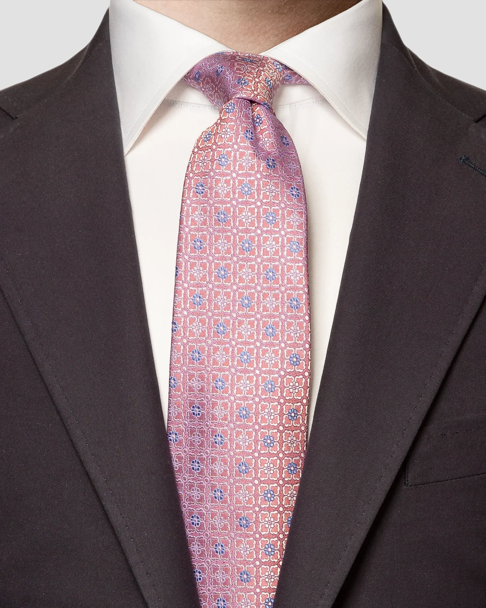 Eton - mid purple micro print