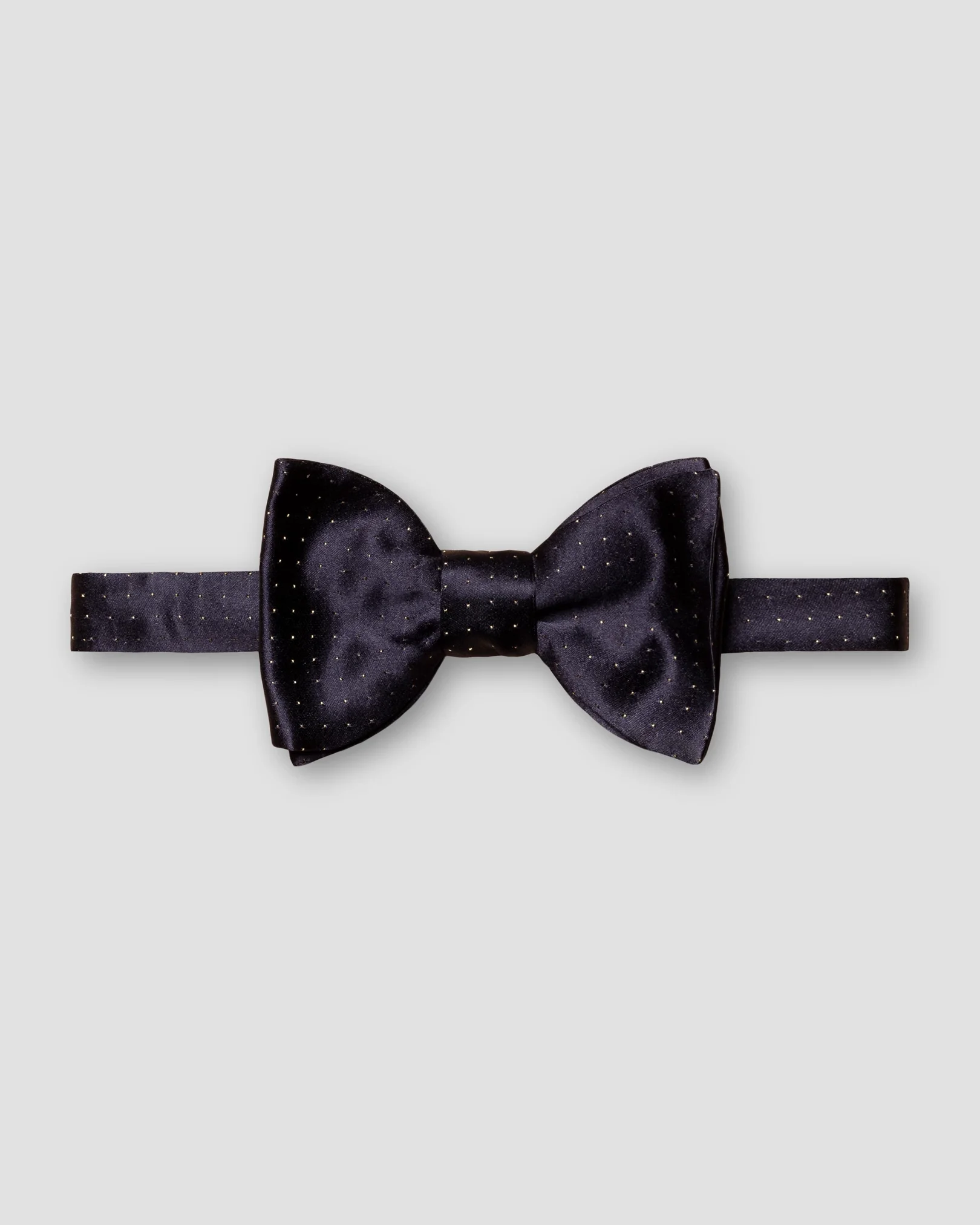 Eton - navy blue dotted bowtie