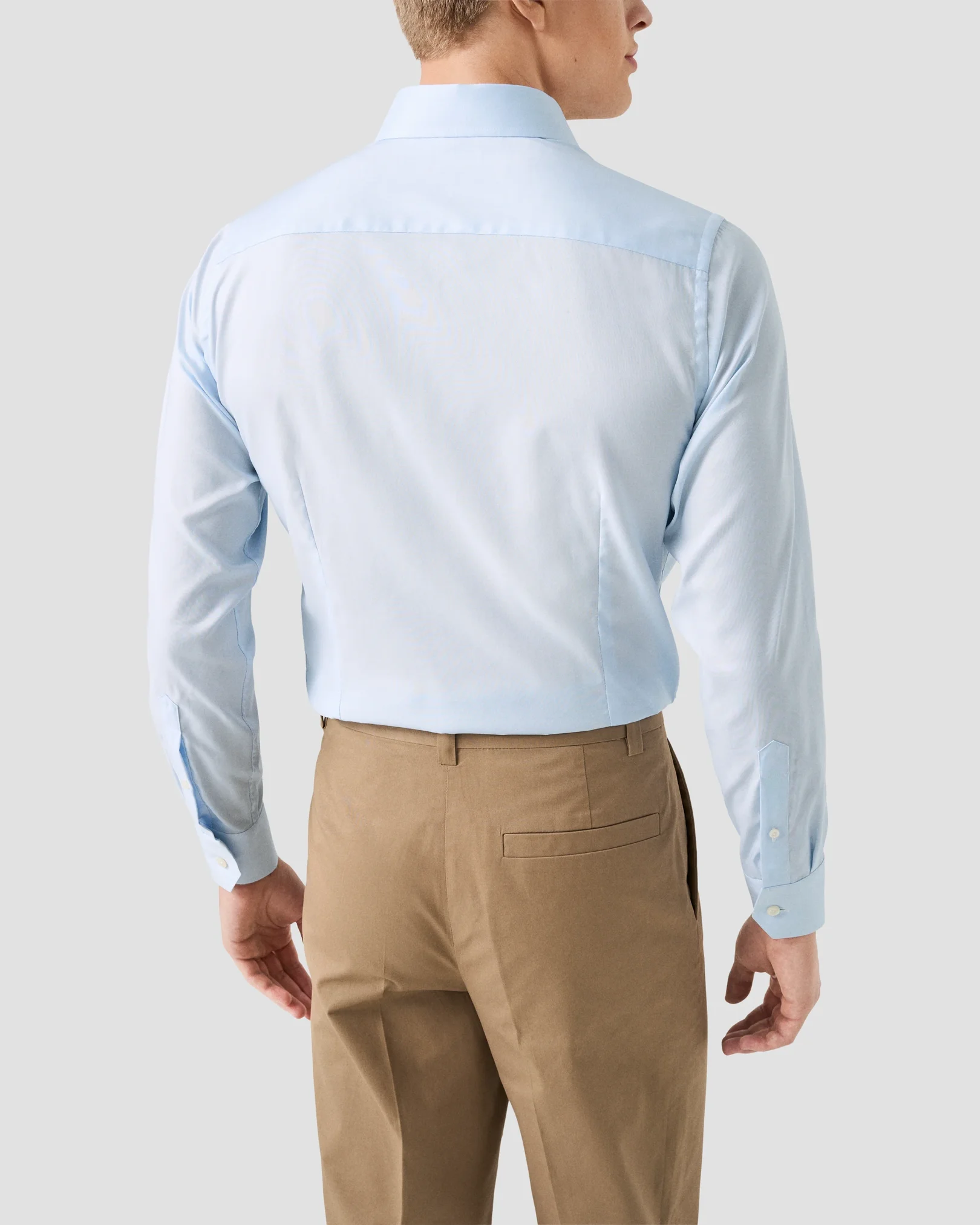 Eton - signature oxford shirt light blue