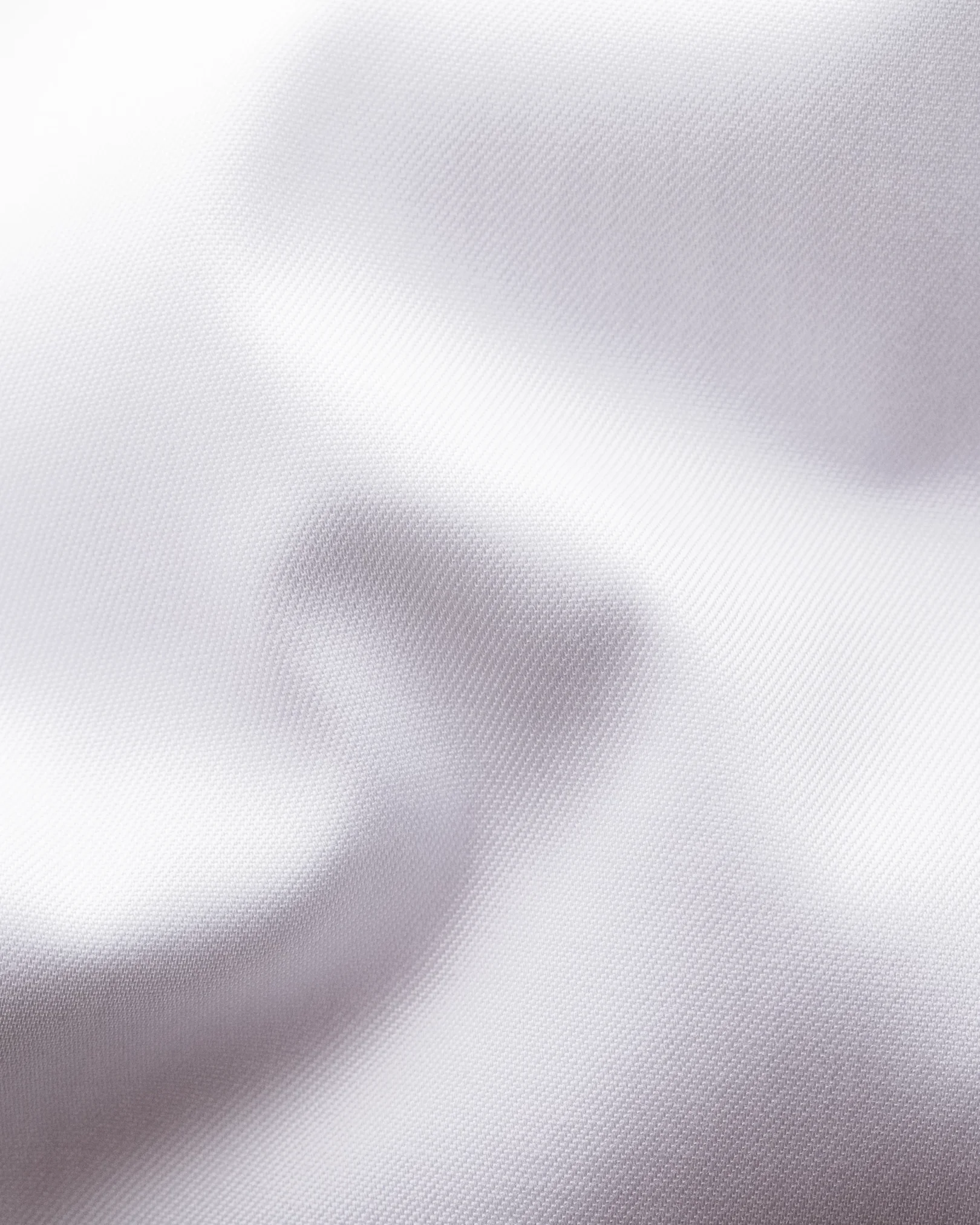 Eton - white signature twill shirt printed details