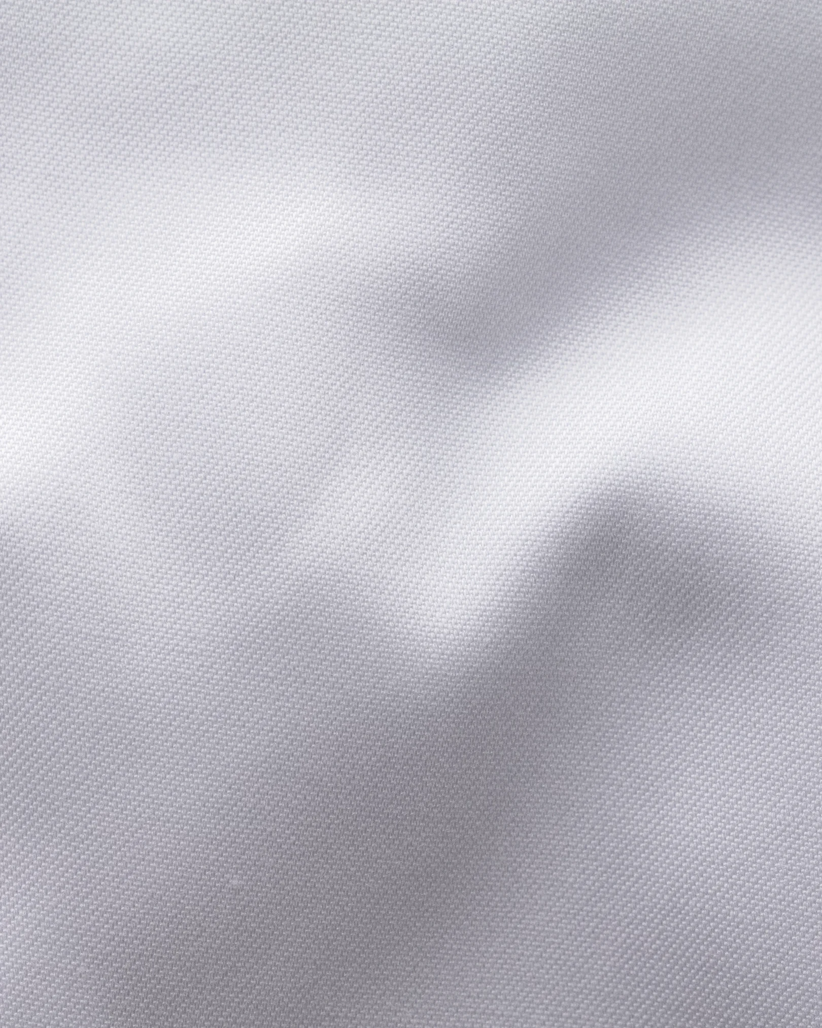 Eton - white twill shirt blue details