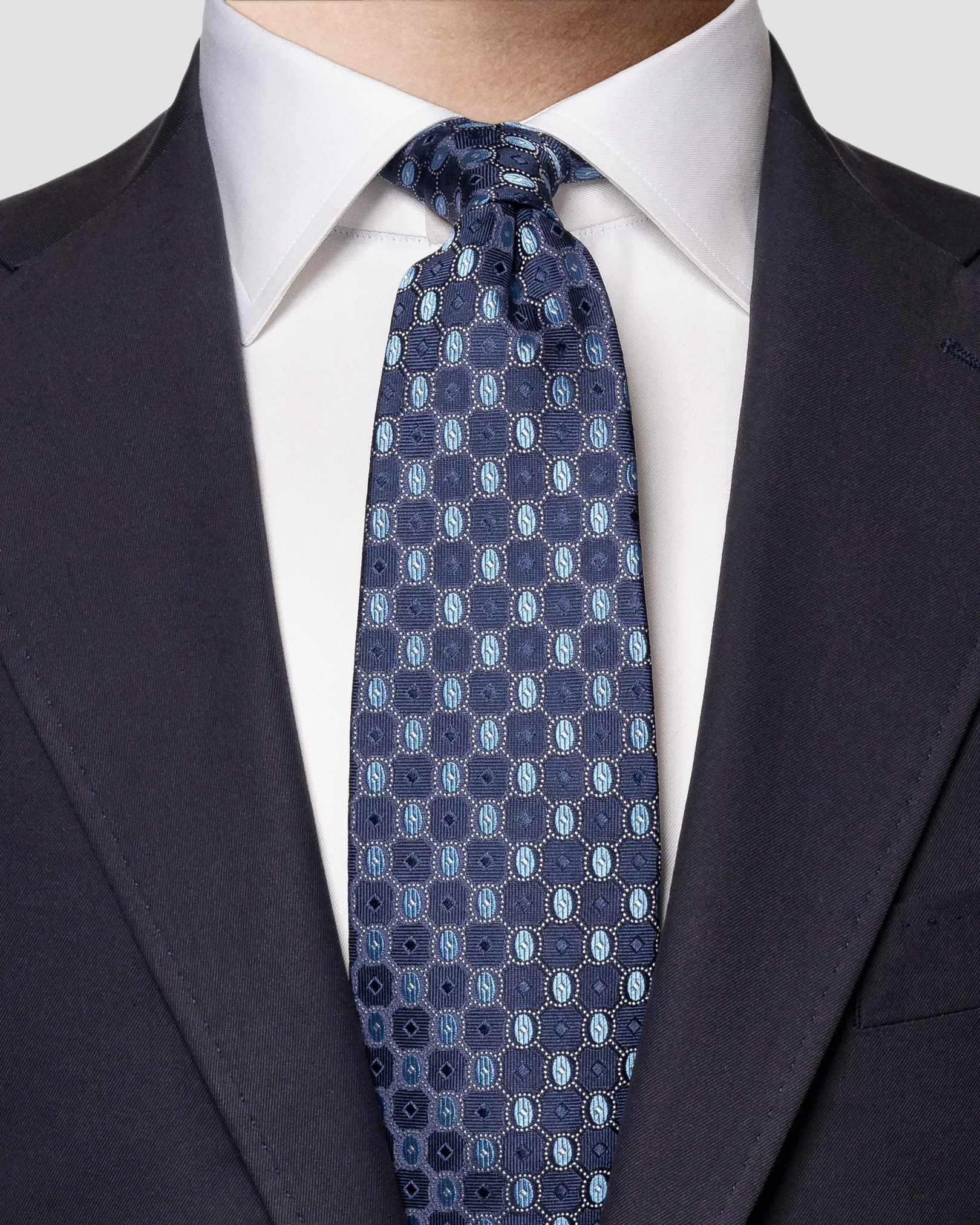 Eton - navy blue 3d effect