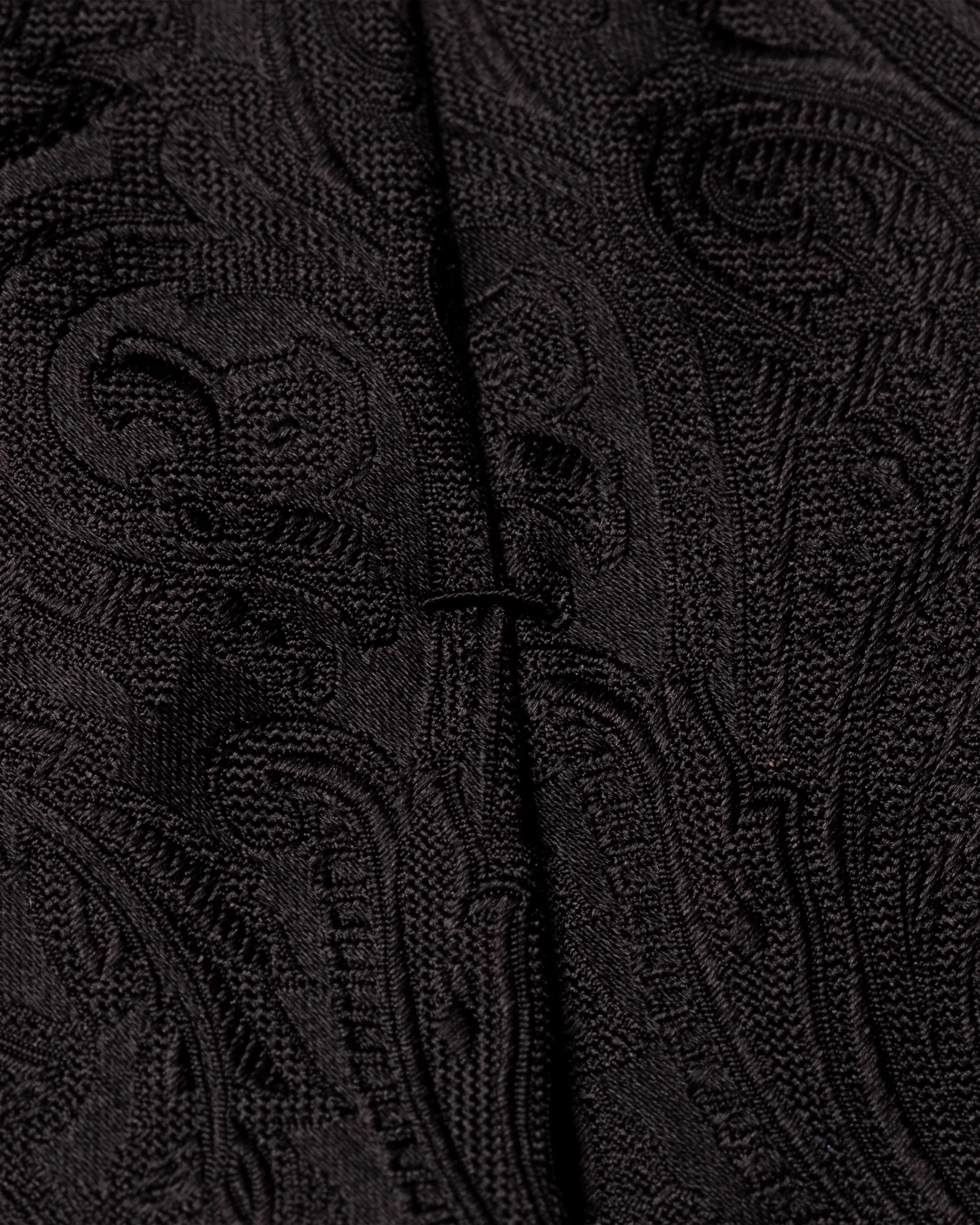 Eton - black silktie