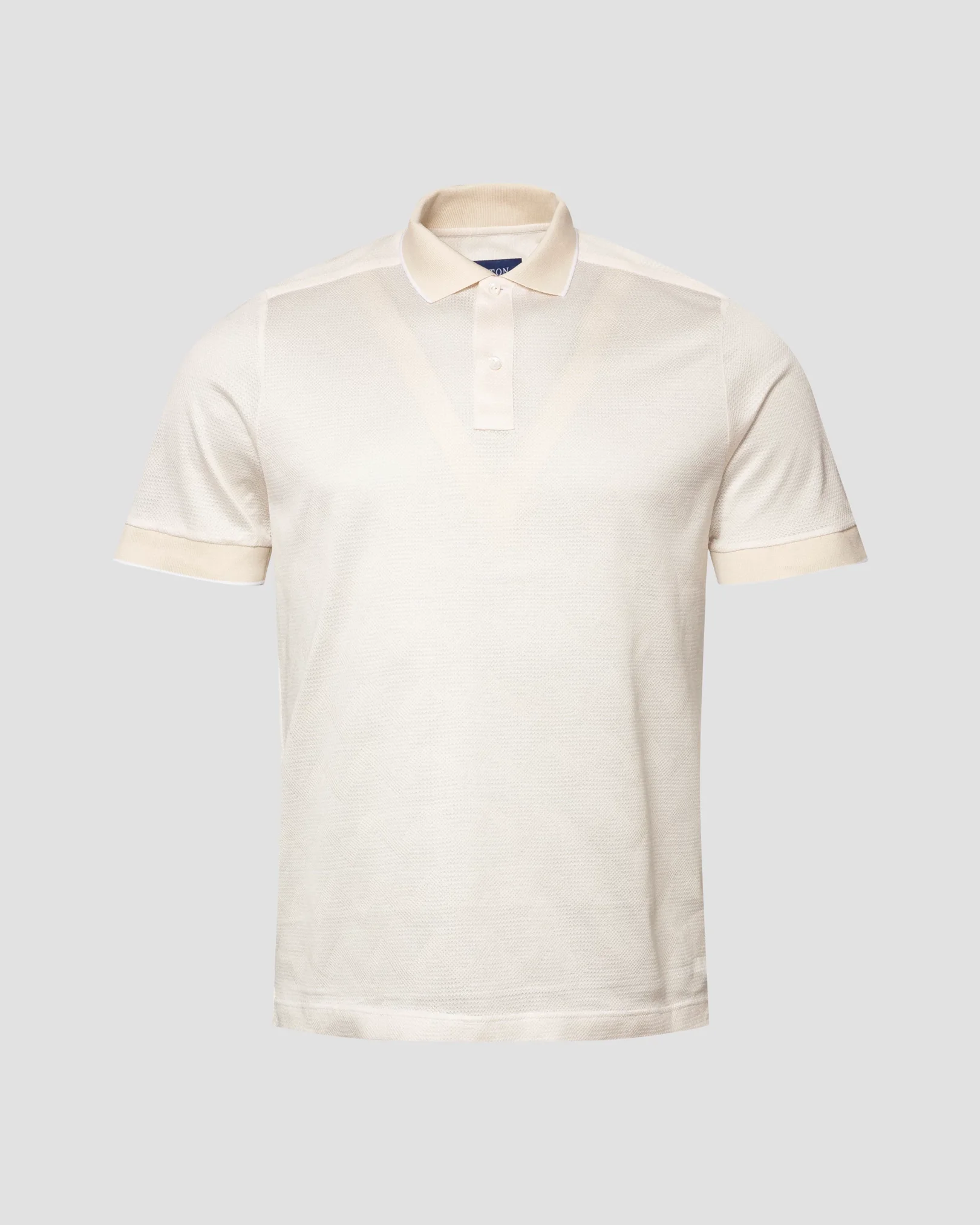 Eton - white knit jacquard
