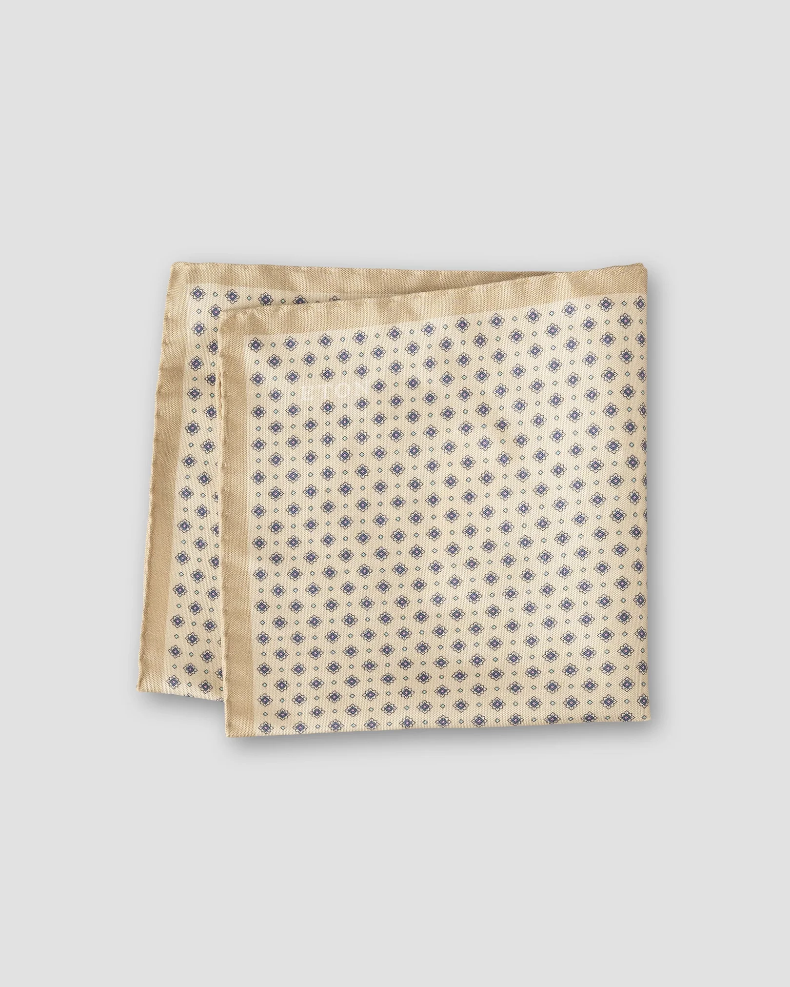 Eton - beige tussah silk pocket square