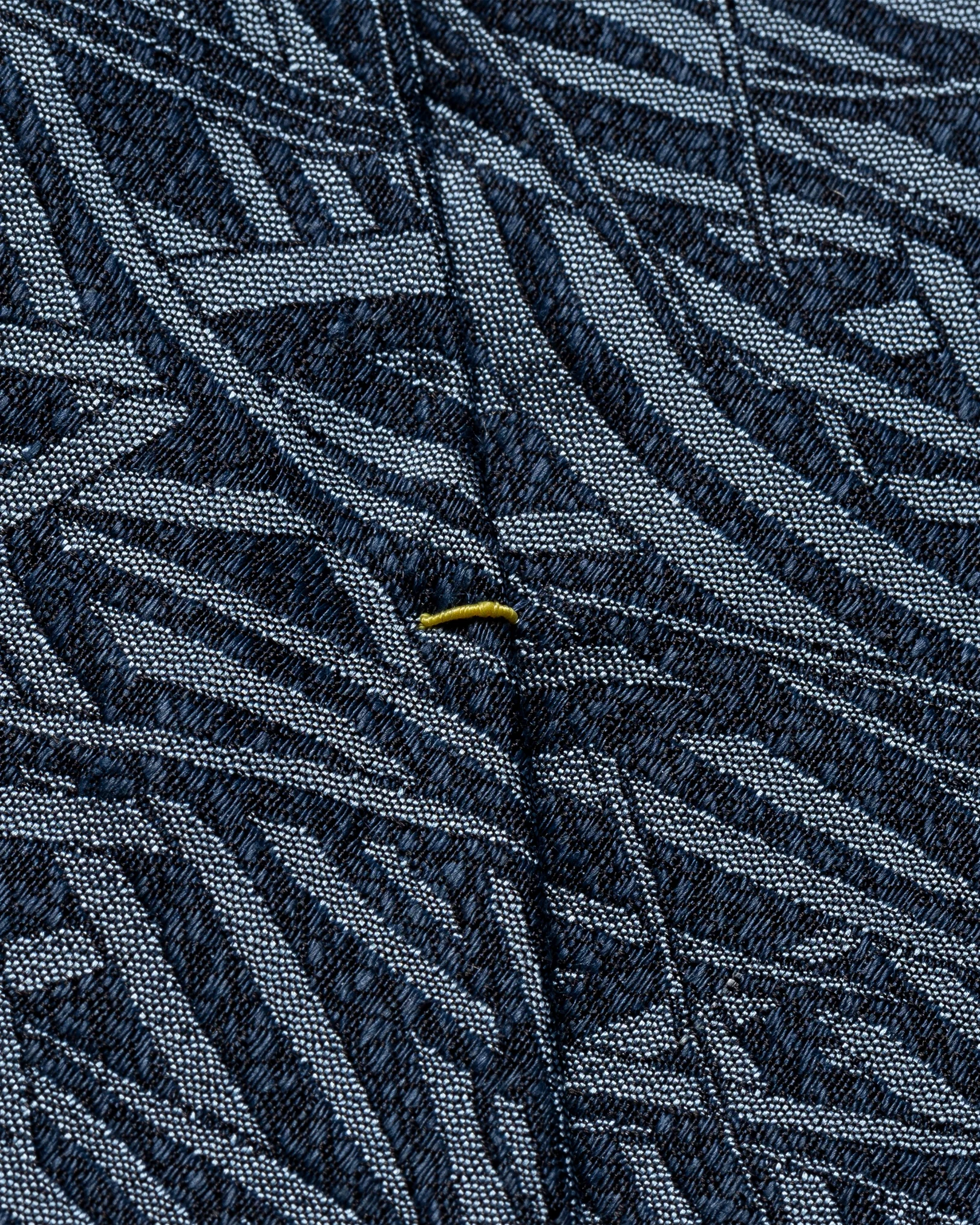 Eton - dark blue slik linen tie
