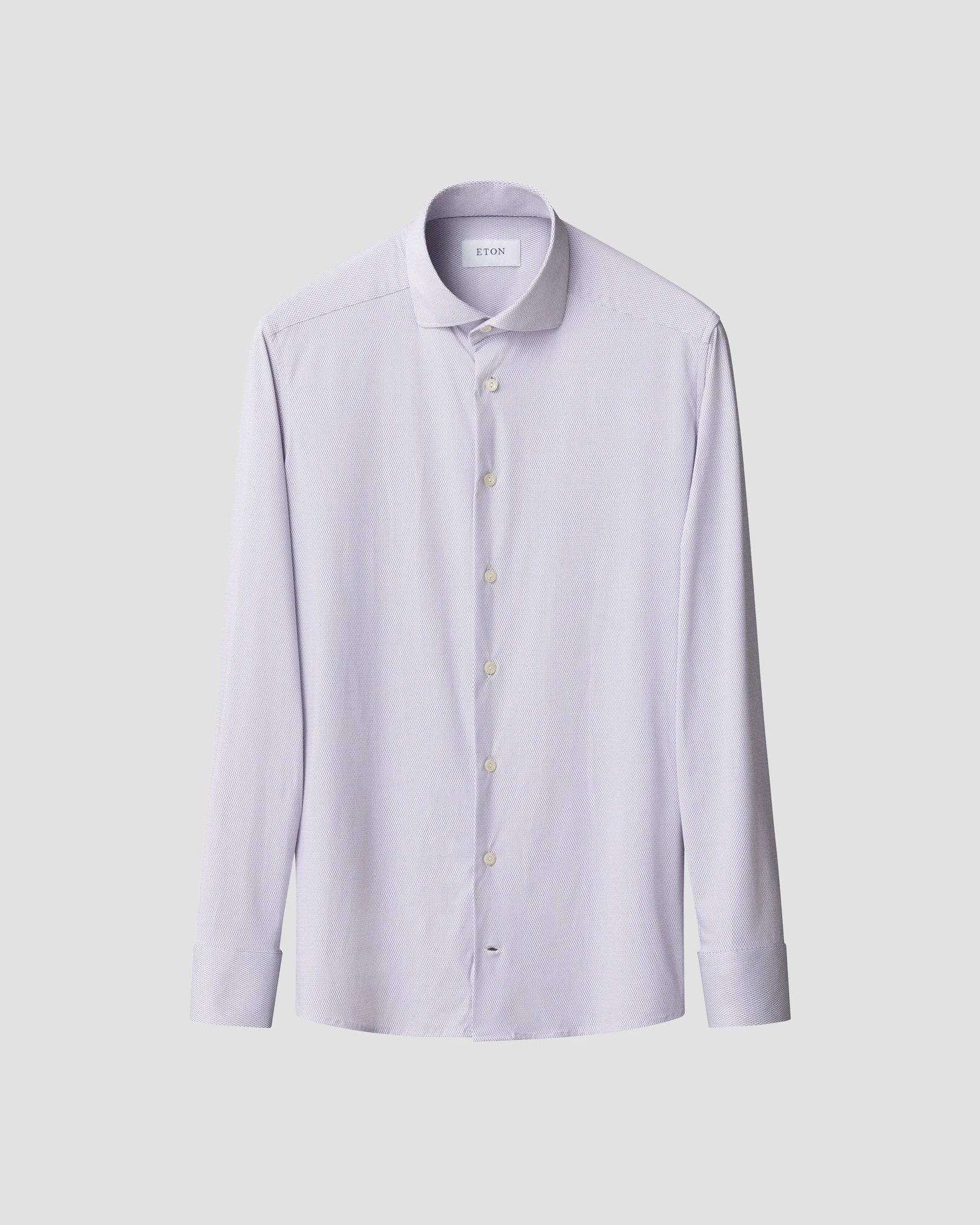 Eton - semi solid four way stretch shirt