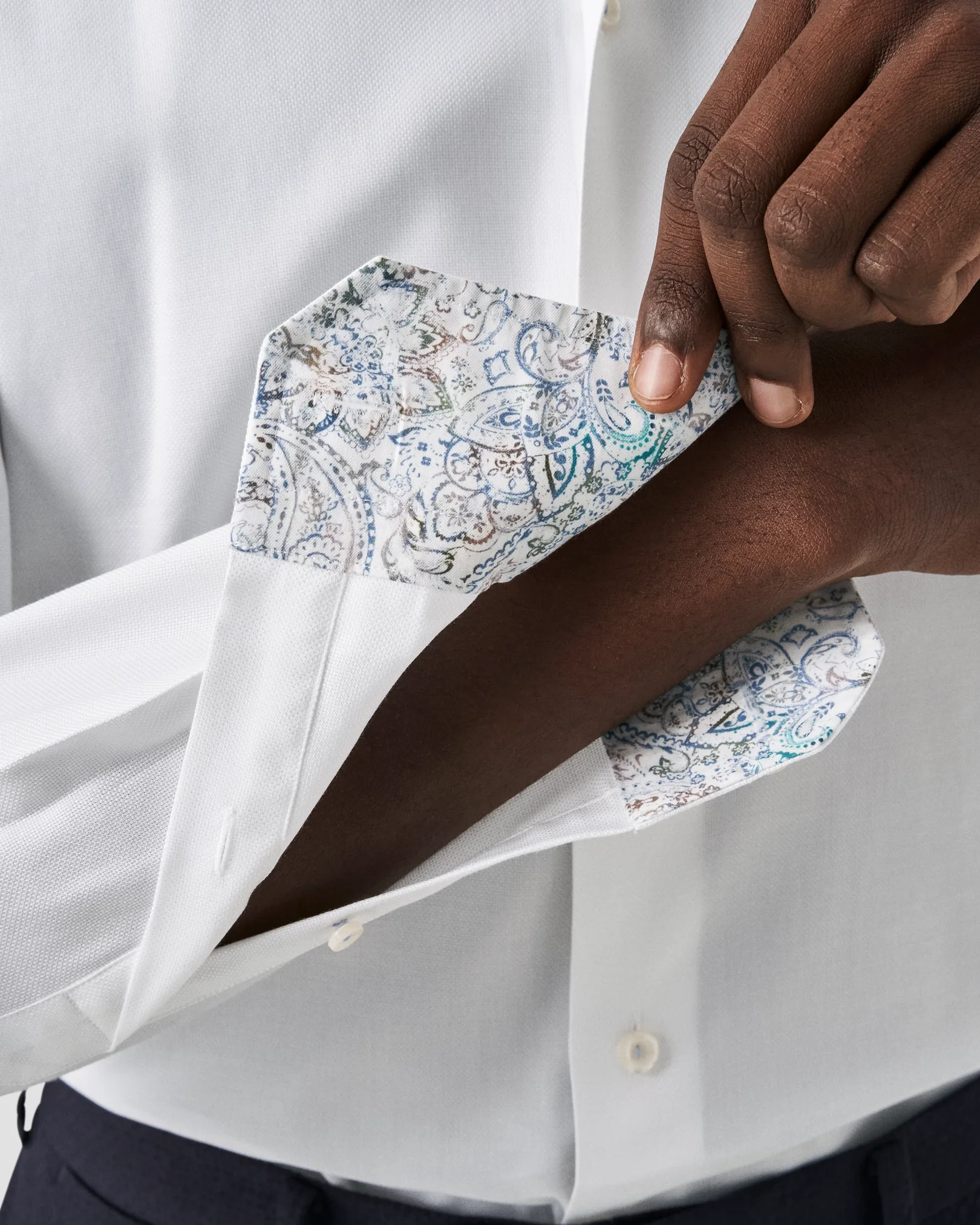 Eton - white soft touch shirt