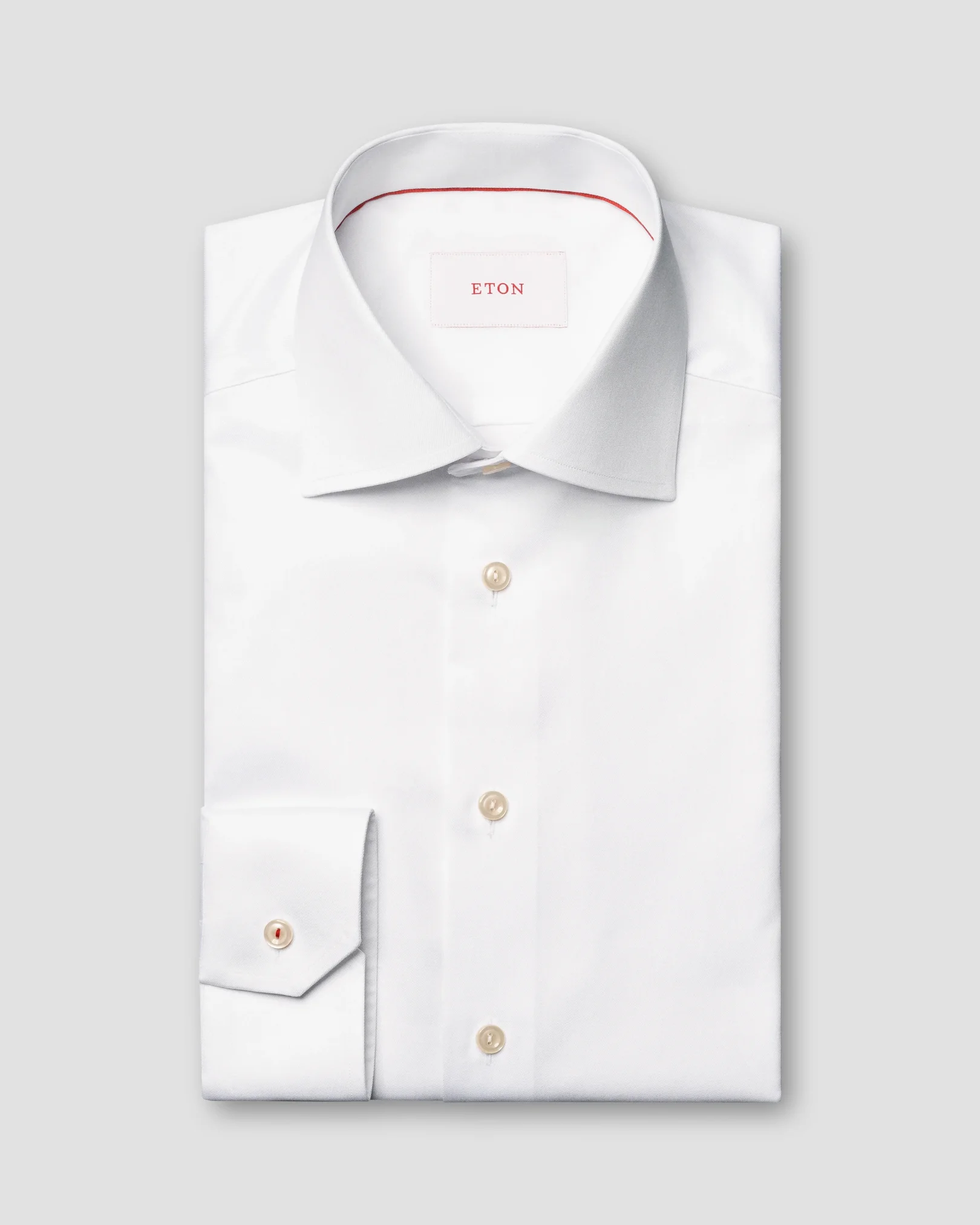 Eton - Einfarbiges Signature Twill-Hemd