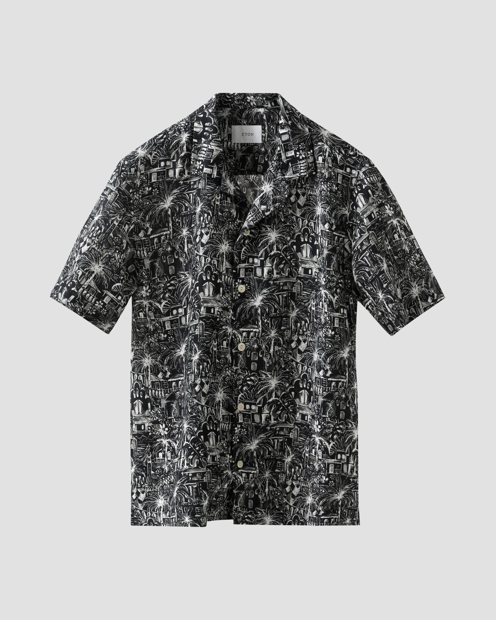 Eton - Floral Print Resort Shirt
