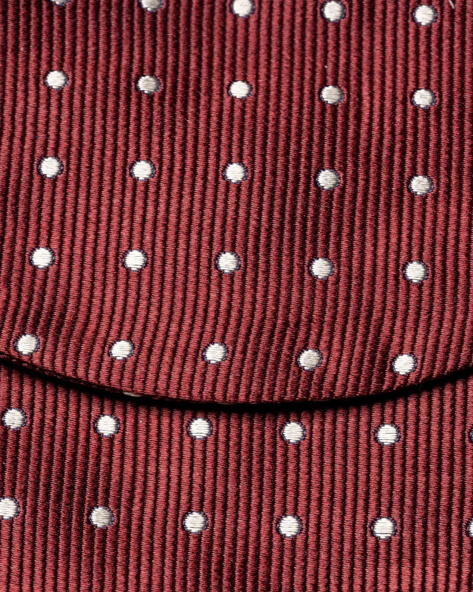 Eton - dark red dotted bow tie