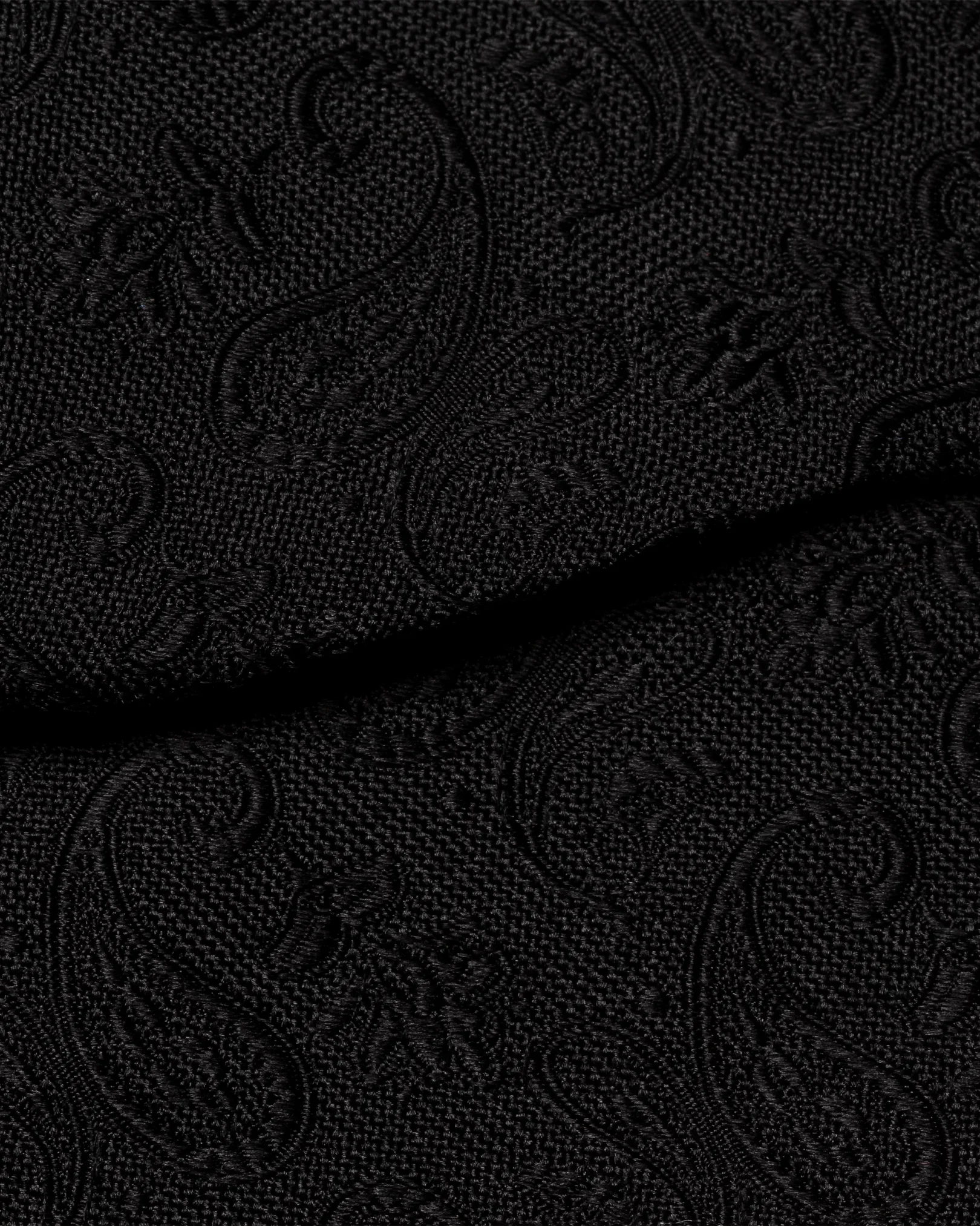 Eton - classic black bow tie self tied
