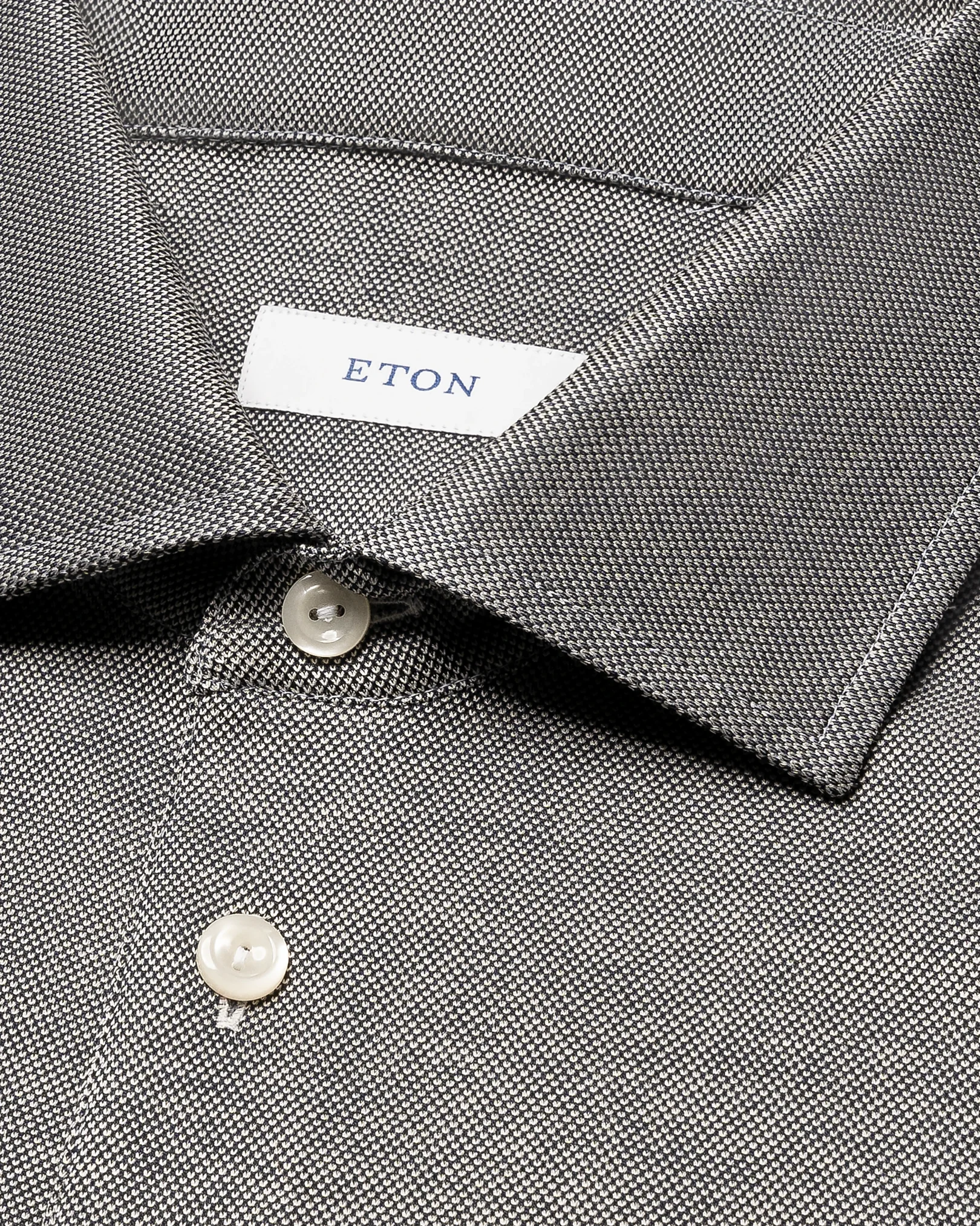 Eton - filo di scozia oxford polo shirt dark blue filo di scozia oxford polo shirt
