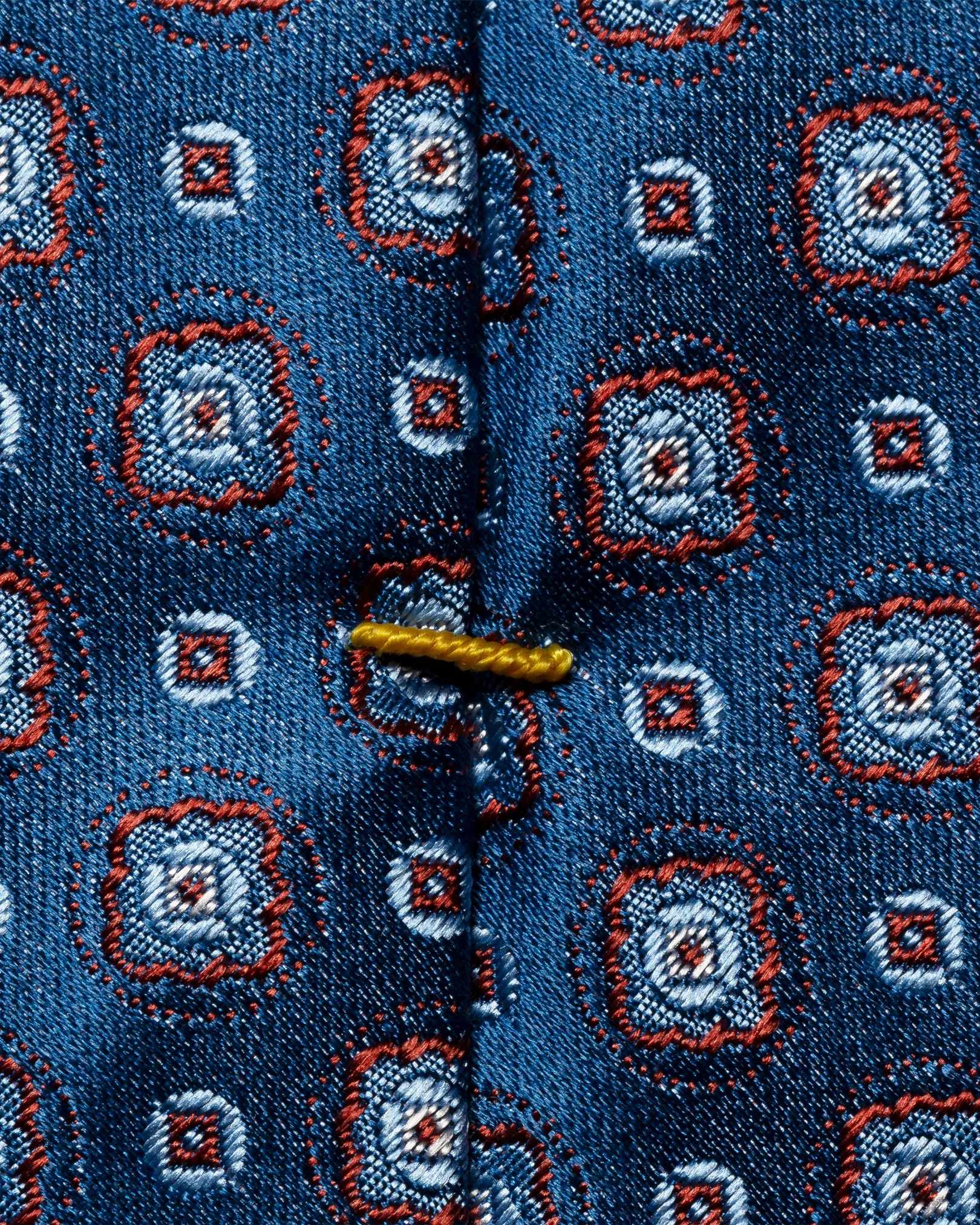 Eton - dark blue medallion pattern