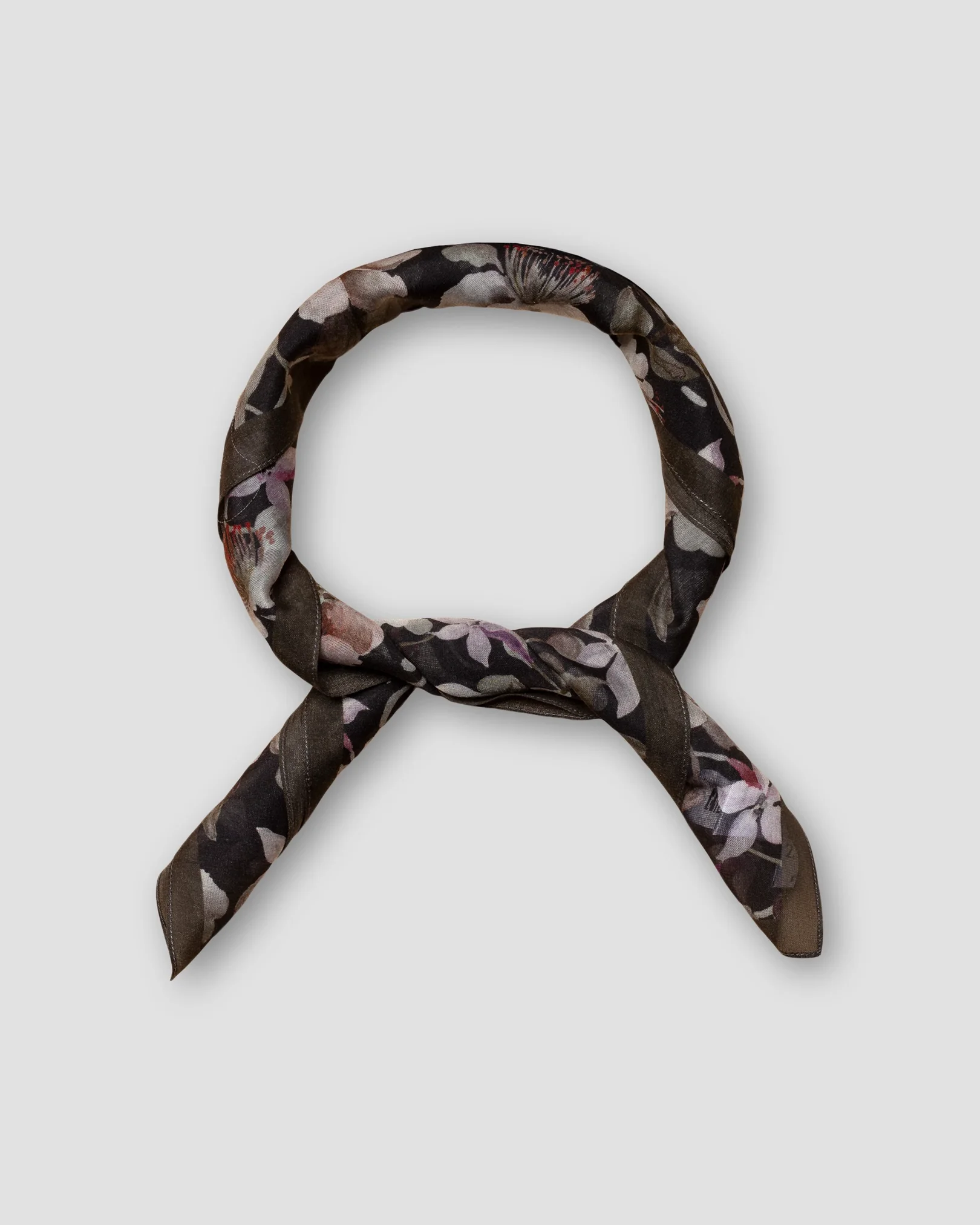 Eton - black floral bandana