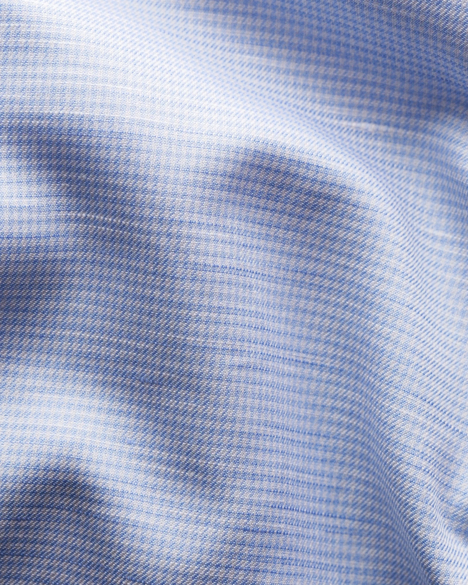 Eton - light blue wrinkle free cotton linen