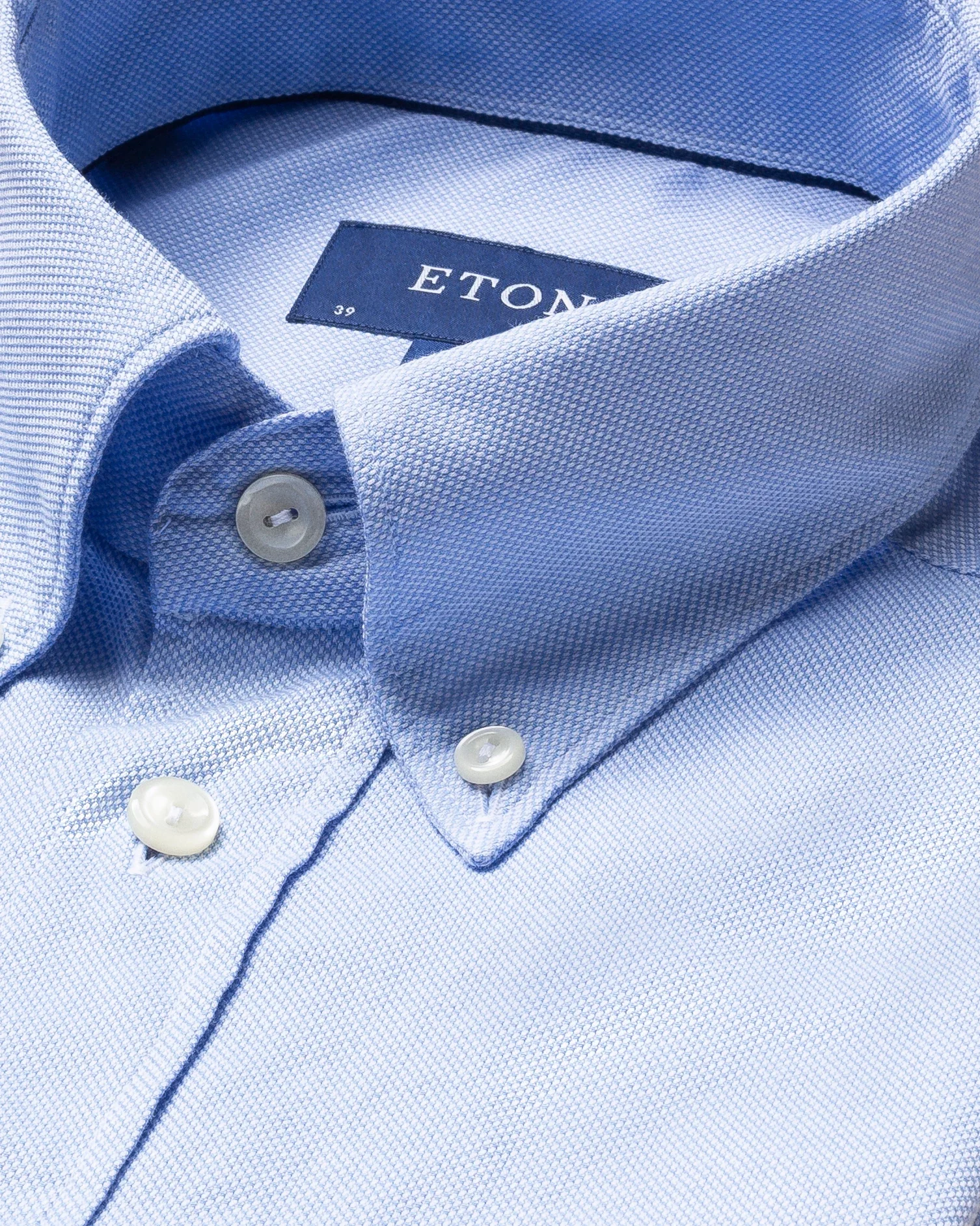 Eton - lightblue royal oxford shirt soft