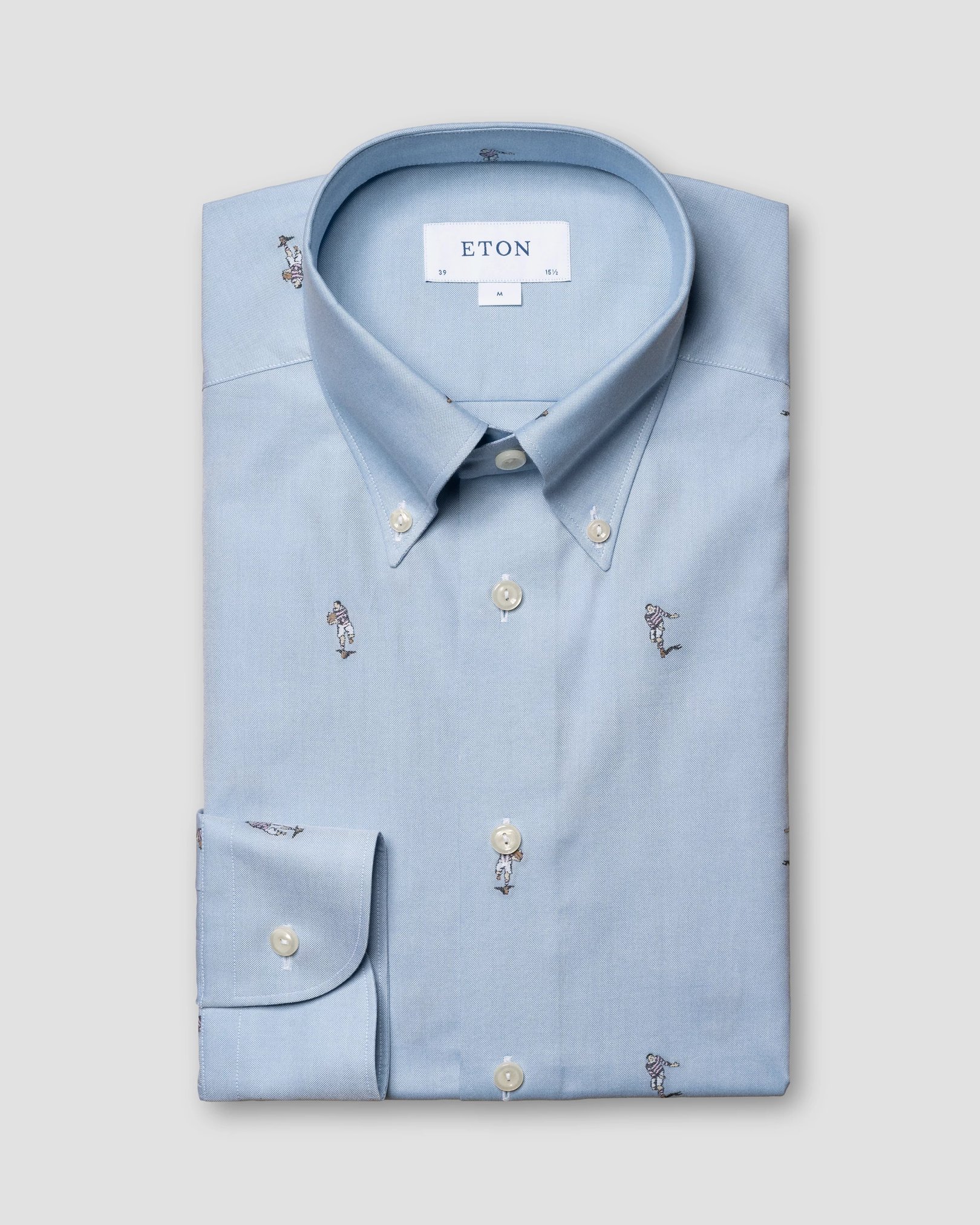 Eton - light blue flipper coupe