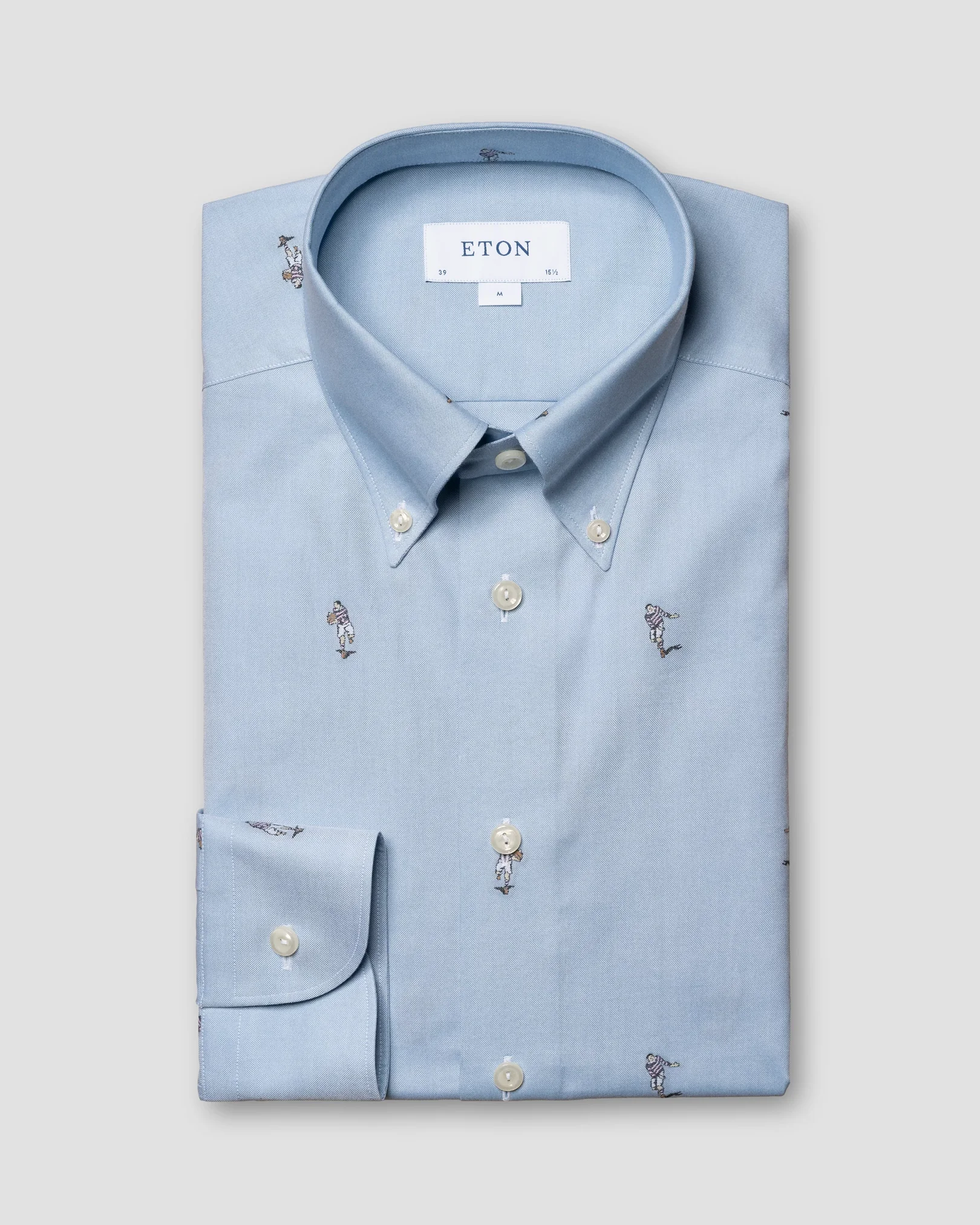 Eton - light blue flipper coupe