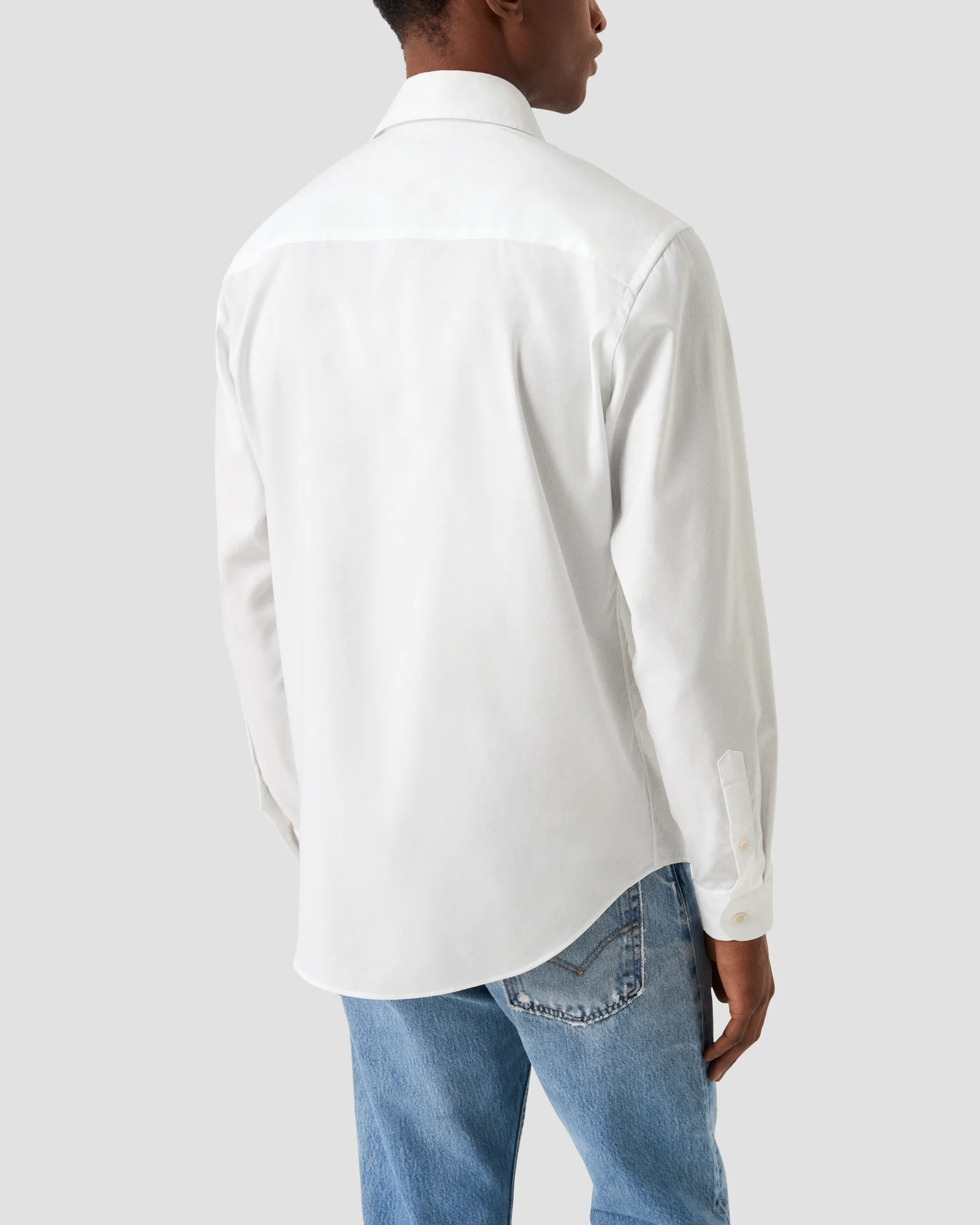 Eton - solid club collar shirt