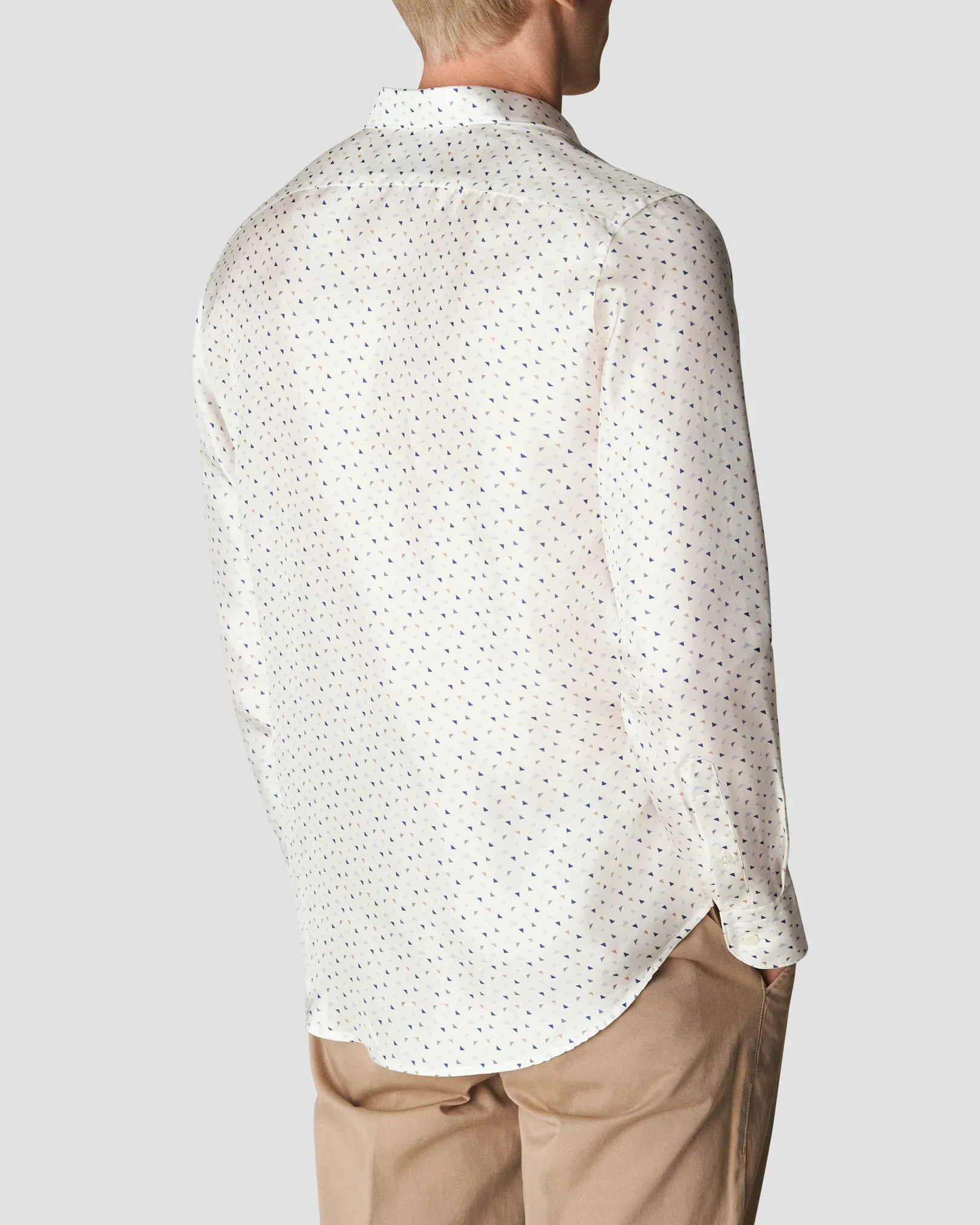 Eton - white silk twill