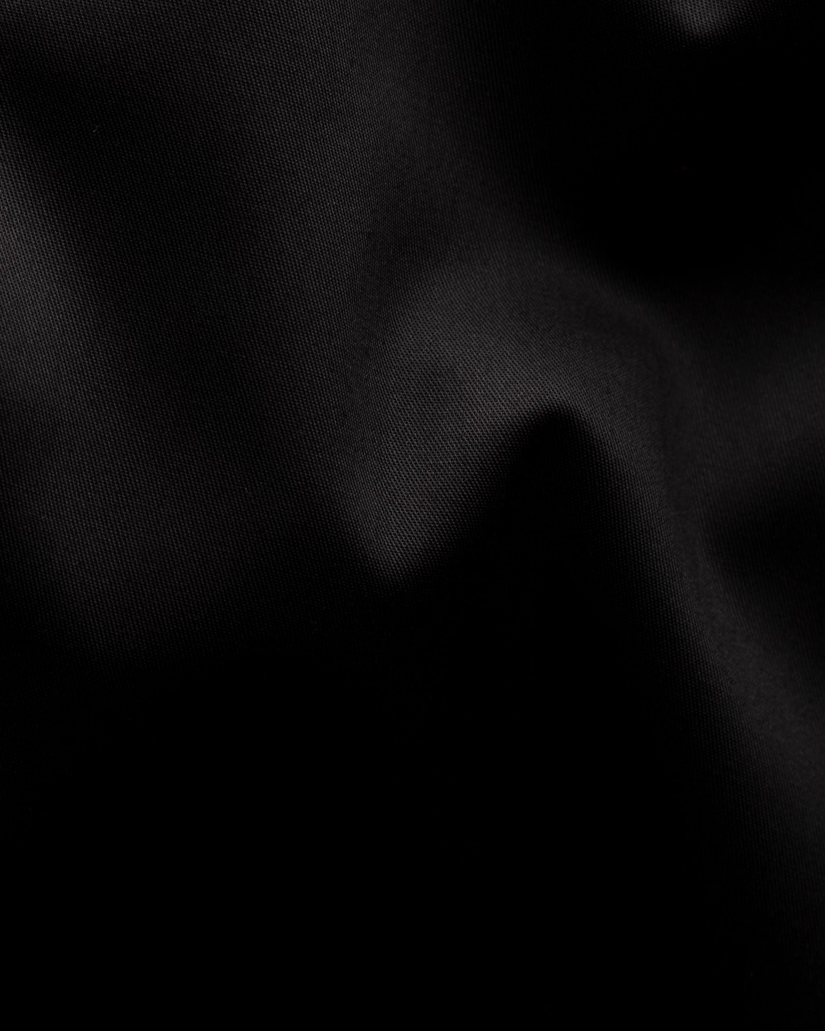 Eton - black fine twill stretch shirt