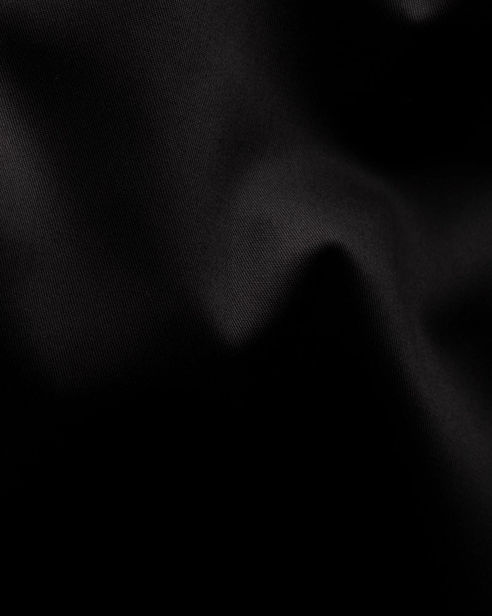 Eton - black fine twill stretch shirt