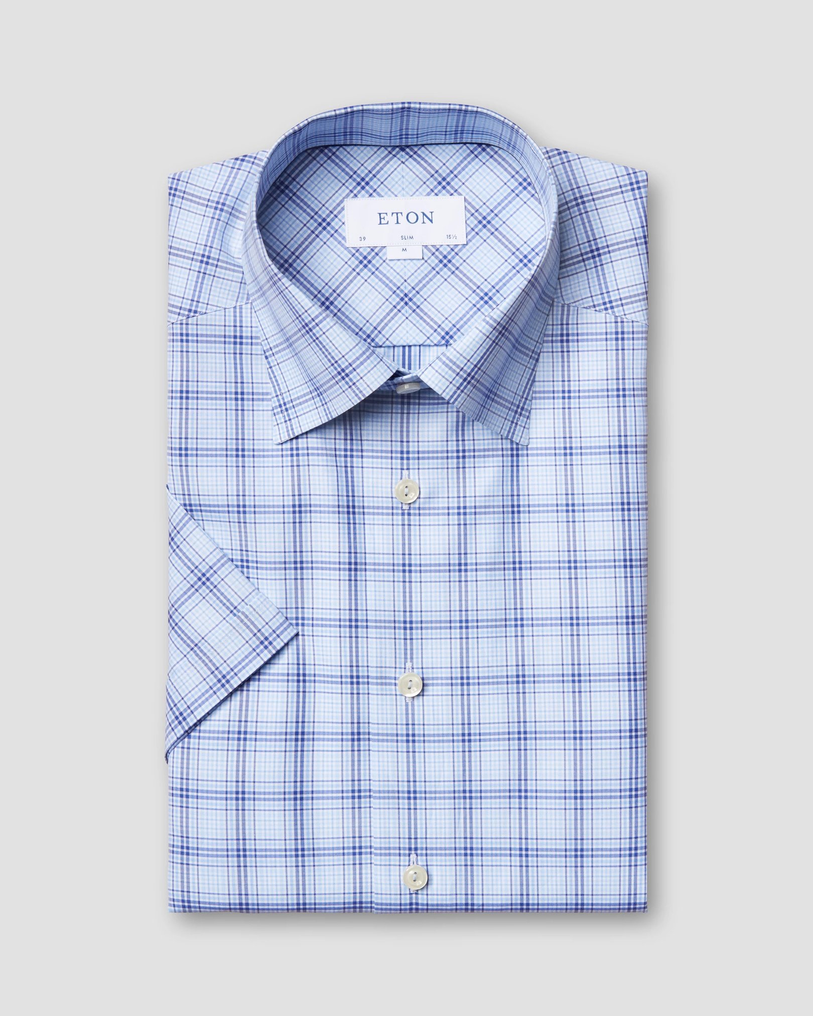 Eton - multi colour check shirt