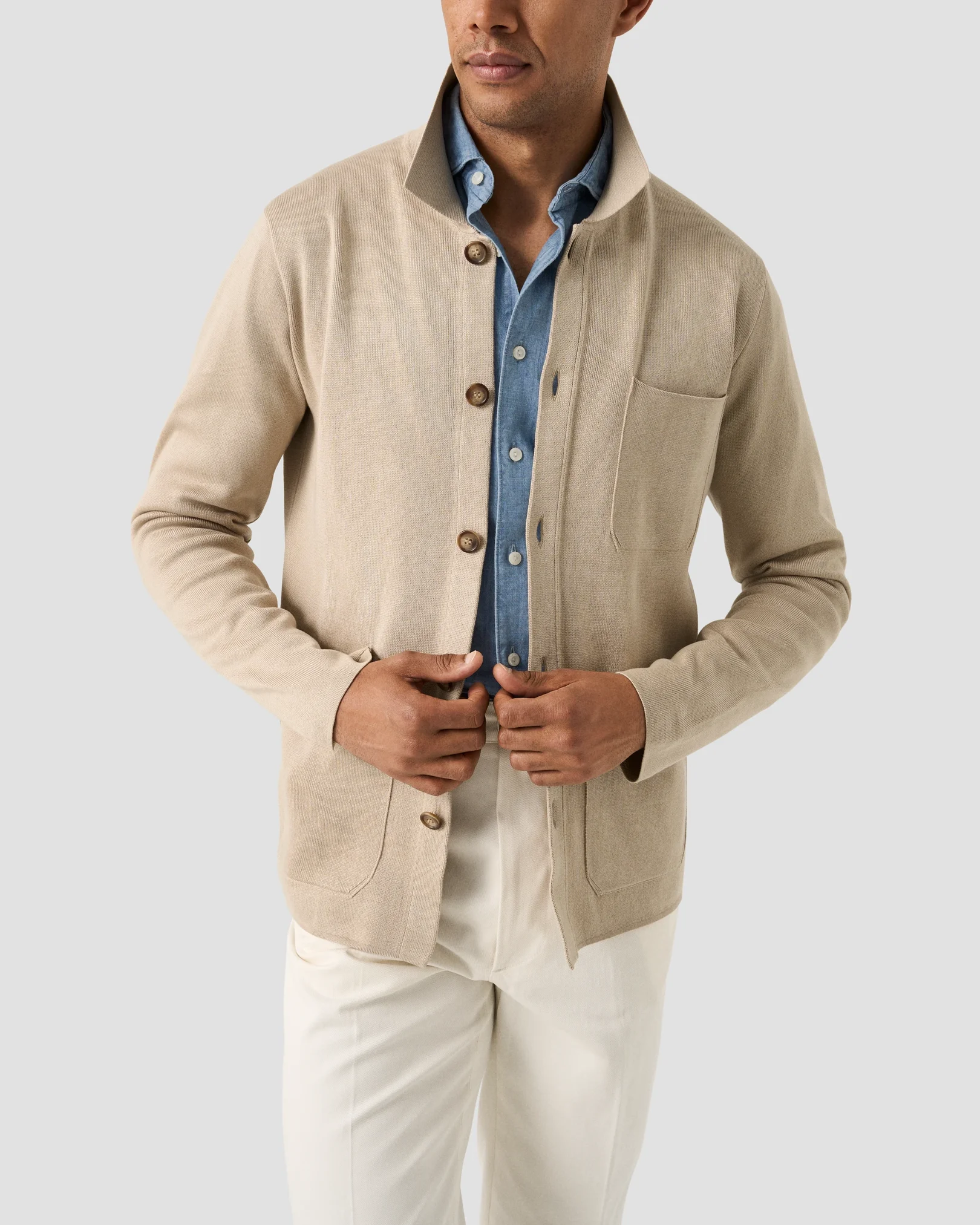 Eton - Light Blue Denim Shirt
