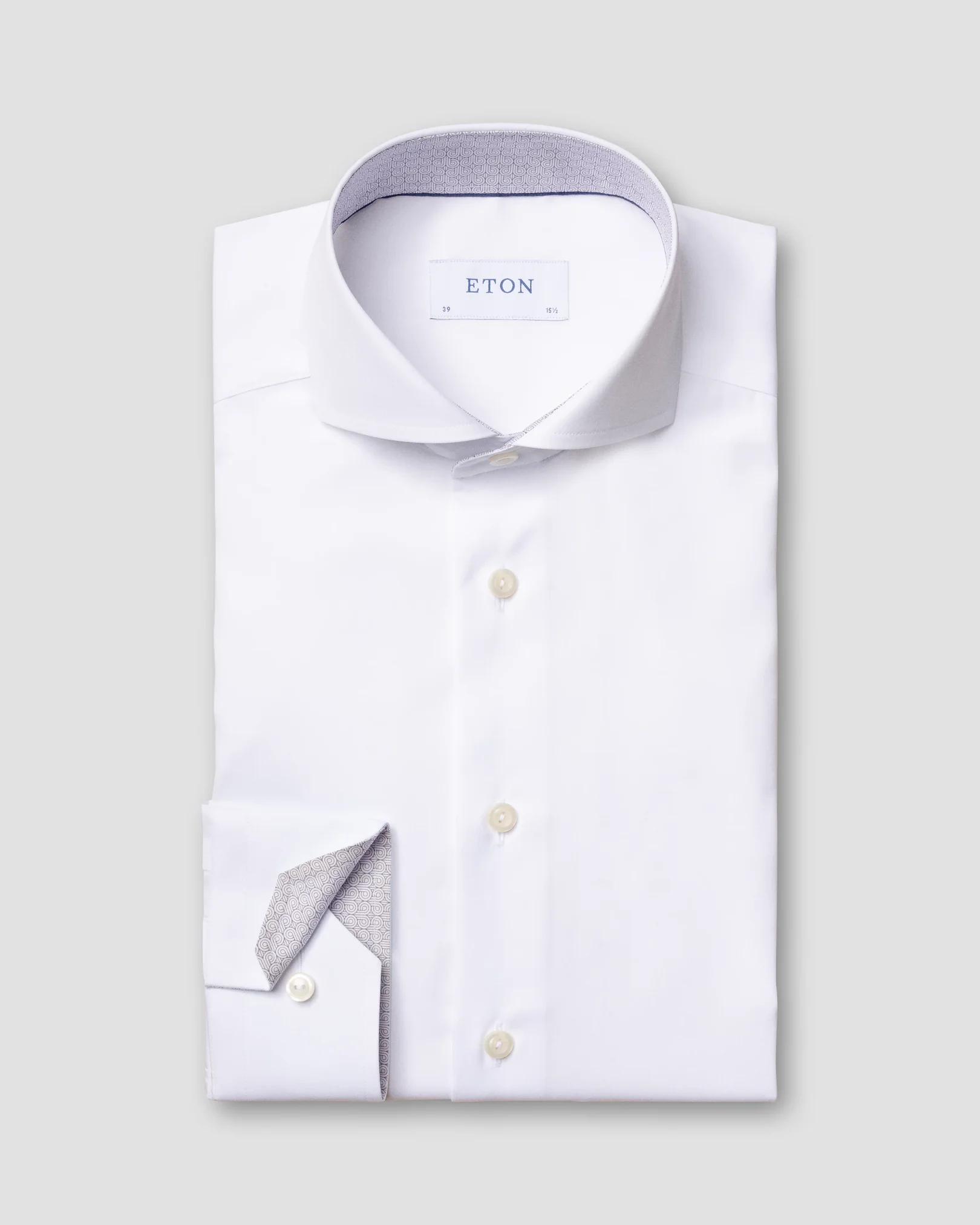 Eton - white poplin