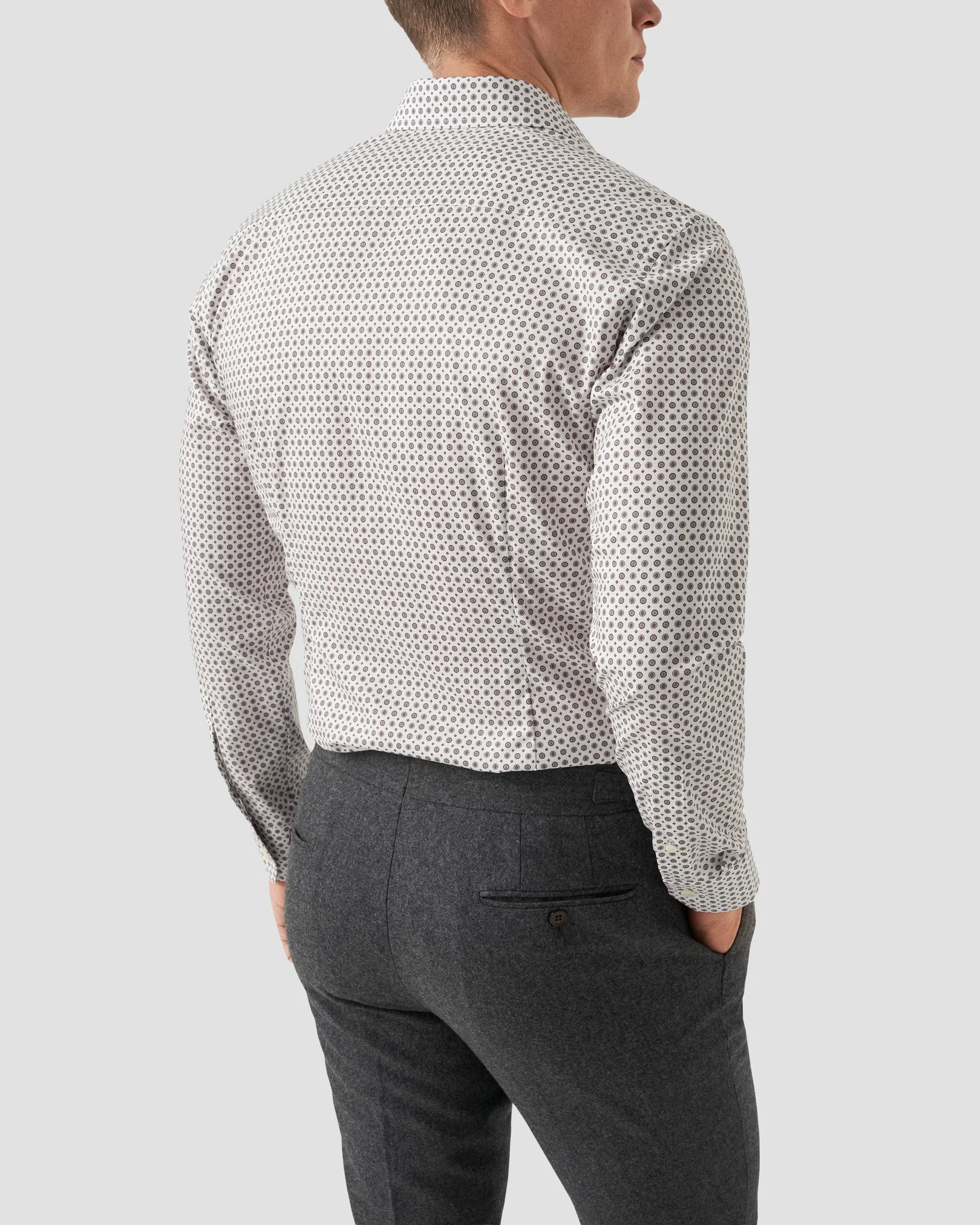 Eton - brown signature twill made to order