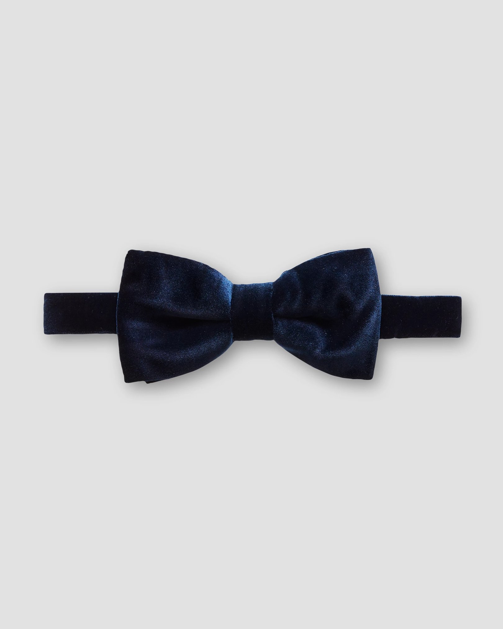 Eton - Dark Blue Velvet Bow Tie – Ready Tied
