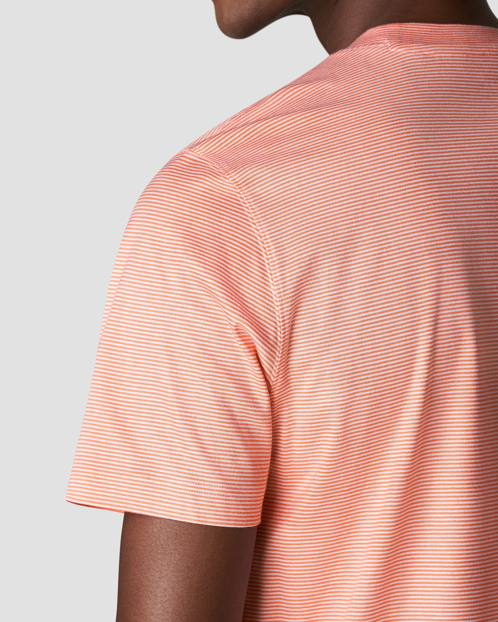 Eton - pink interlock t shirt