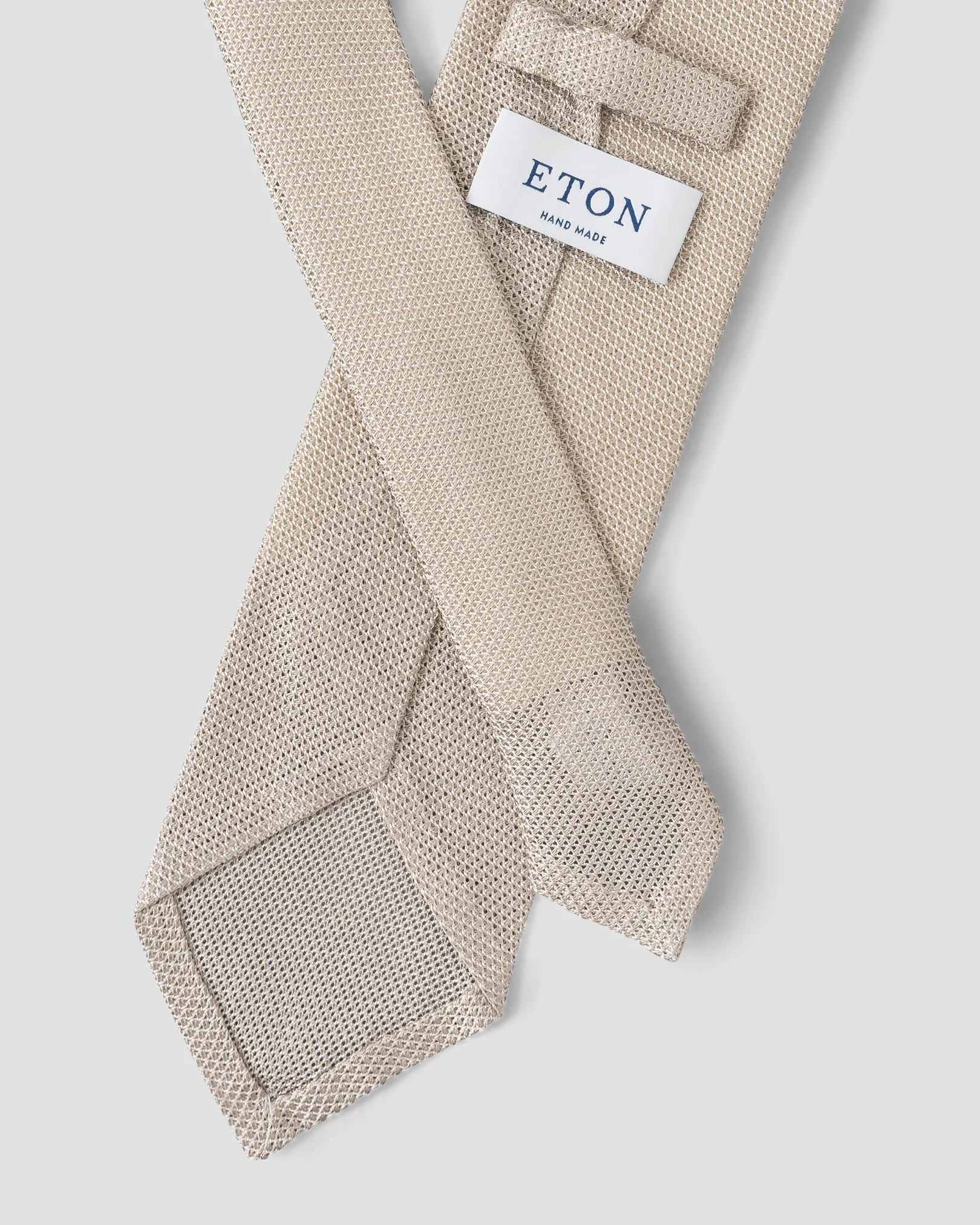 Eton - brown grenadine tie