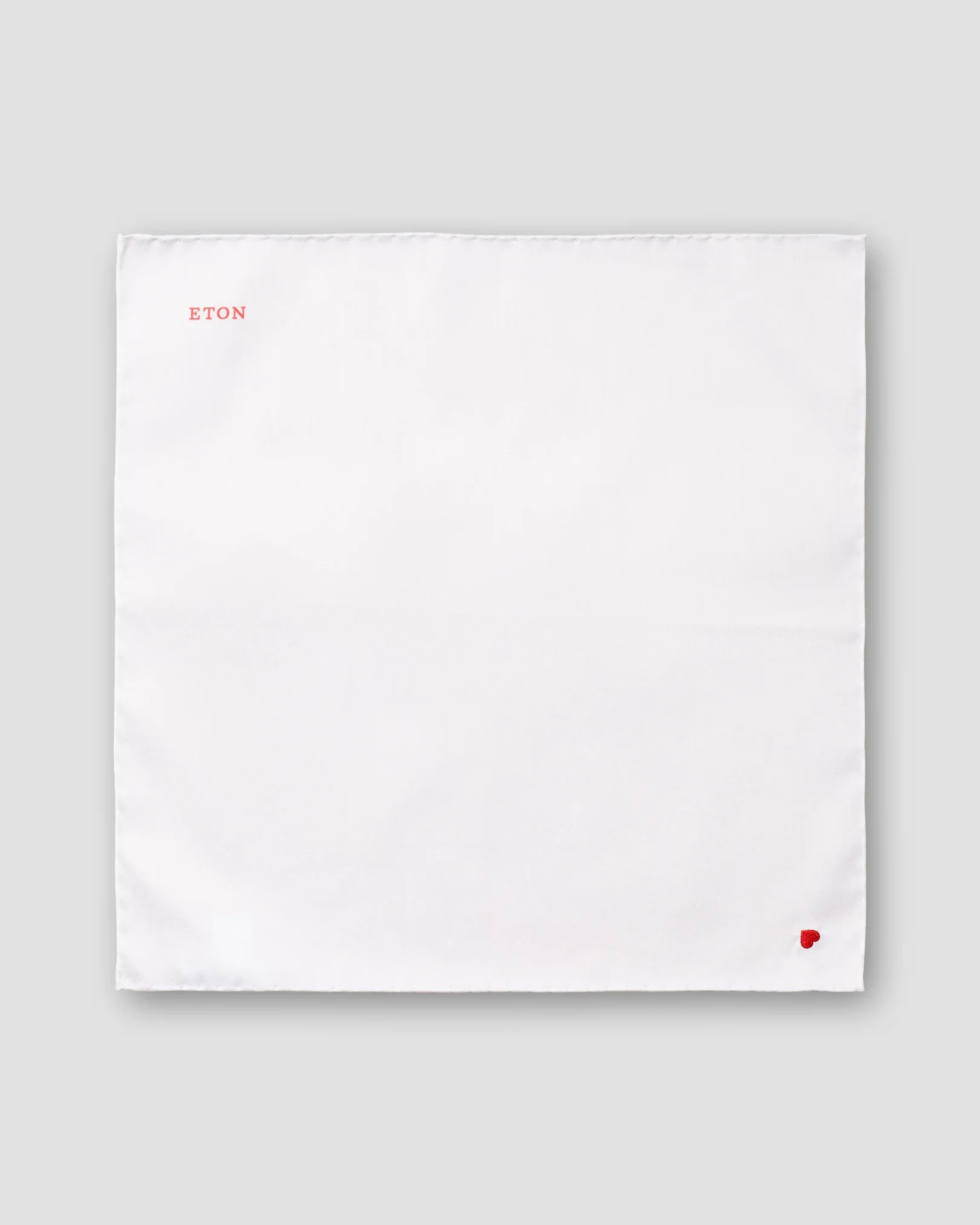 Eton - white pocket square vday