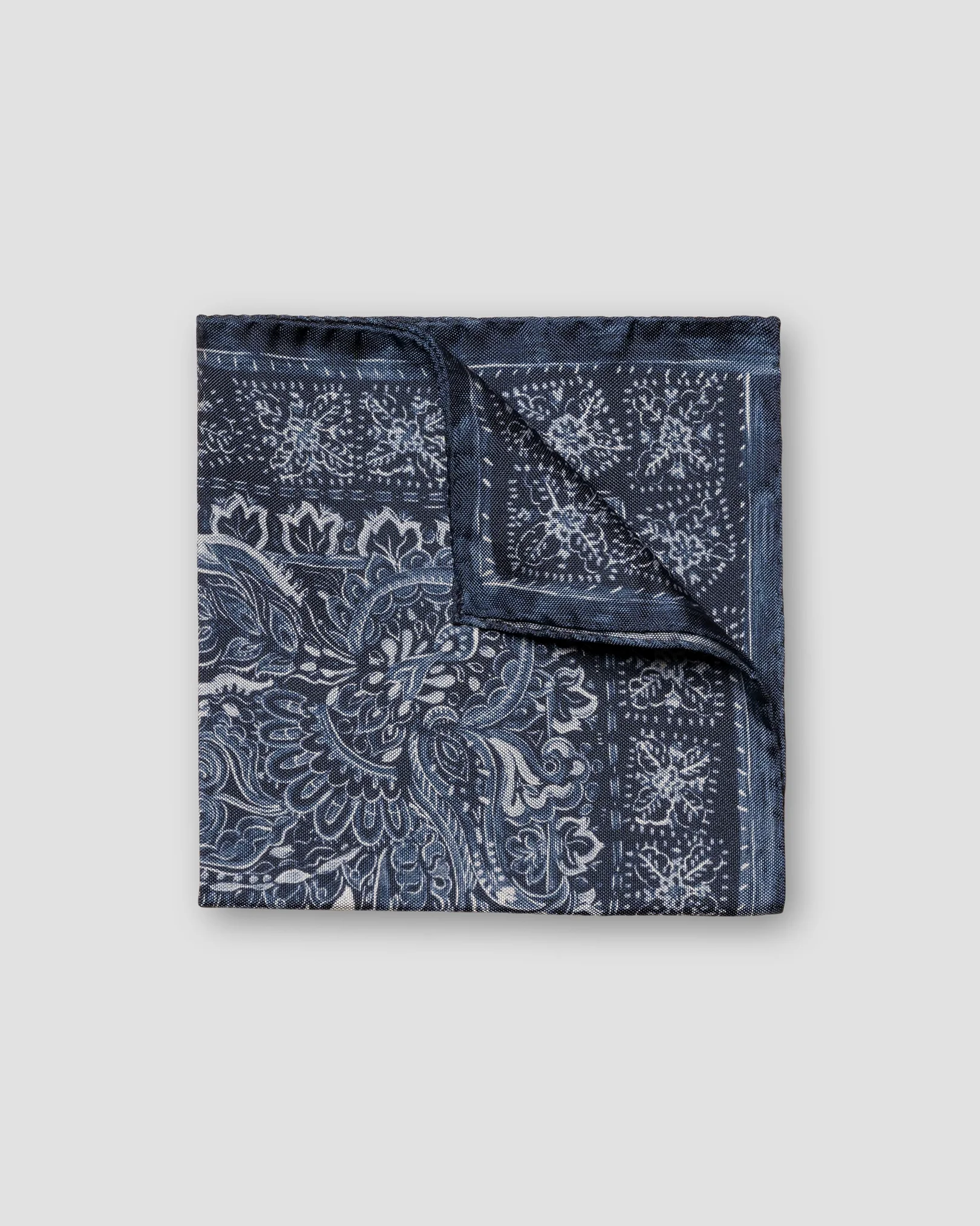 Eton - navy blue stylish pocket square