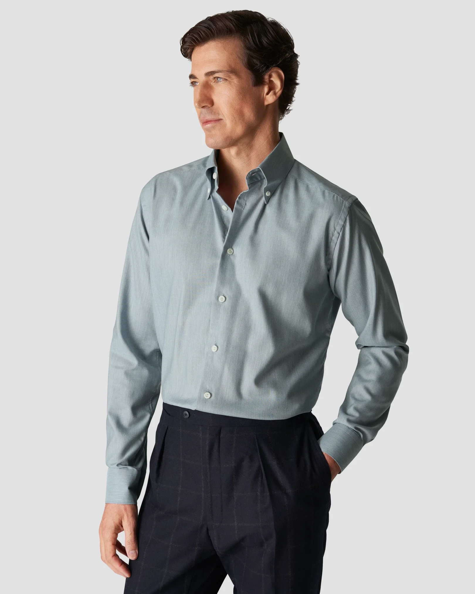 Eton - light blue oxford