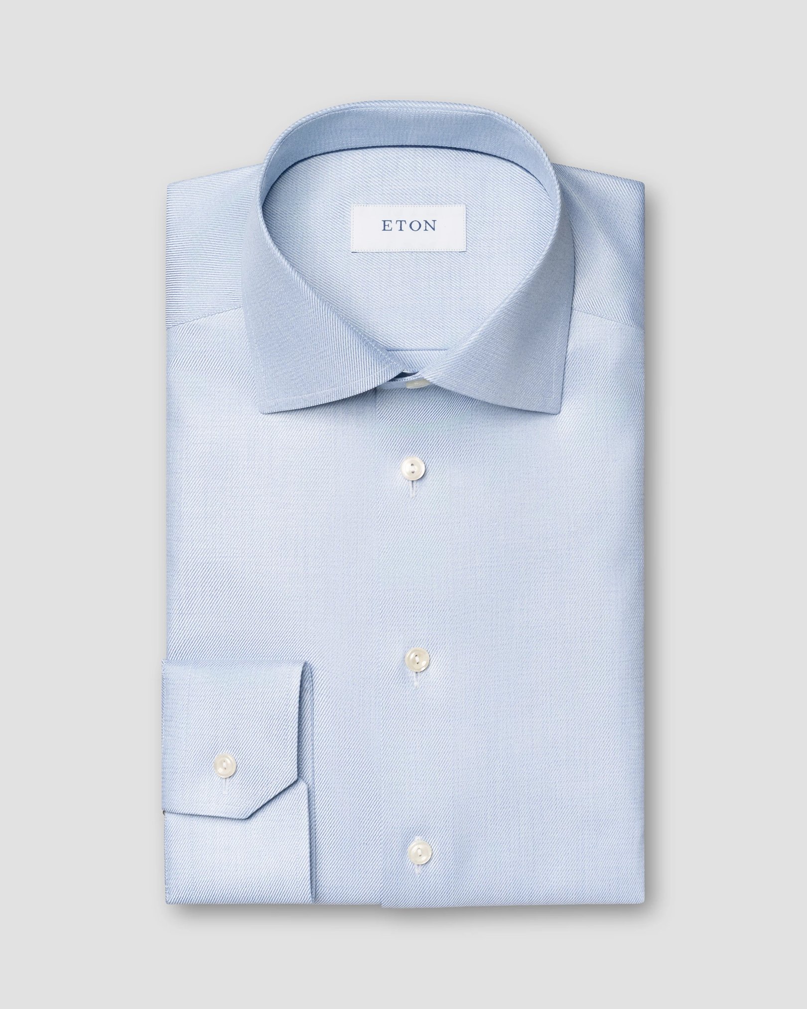 Eton - Chemise en Lyocell TENCEL™ en Coton Uni