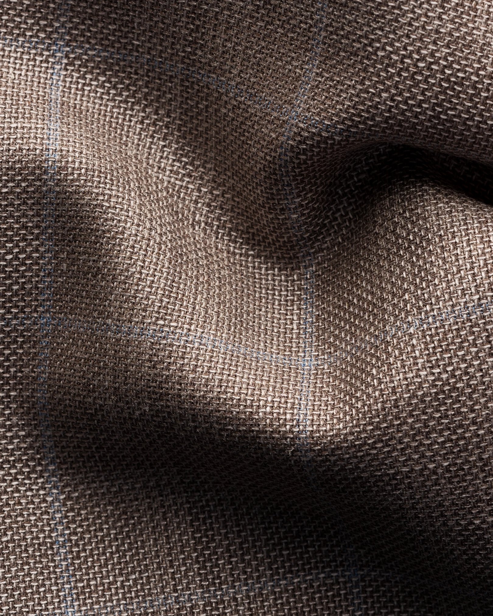 Eton - beige wool linen overshirt
