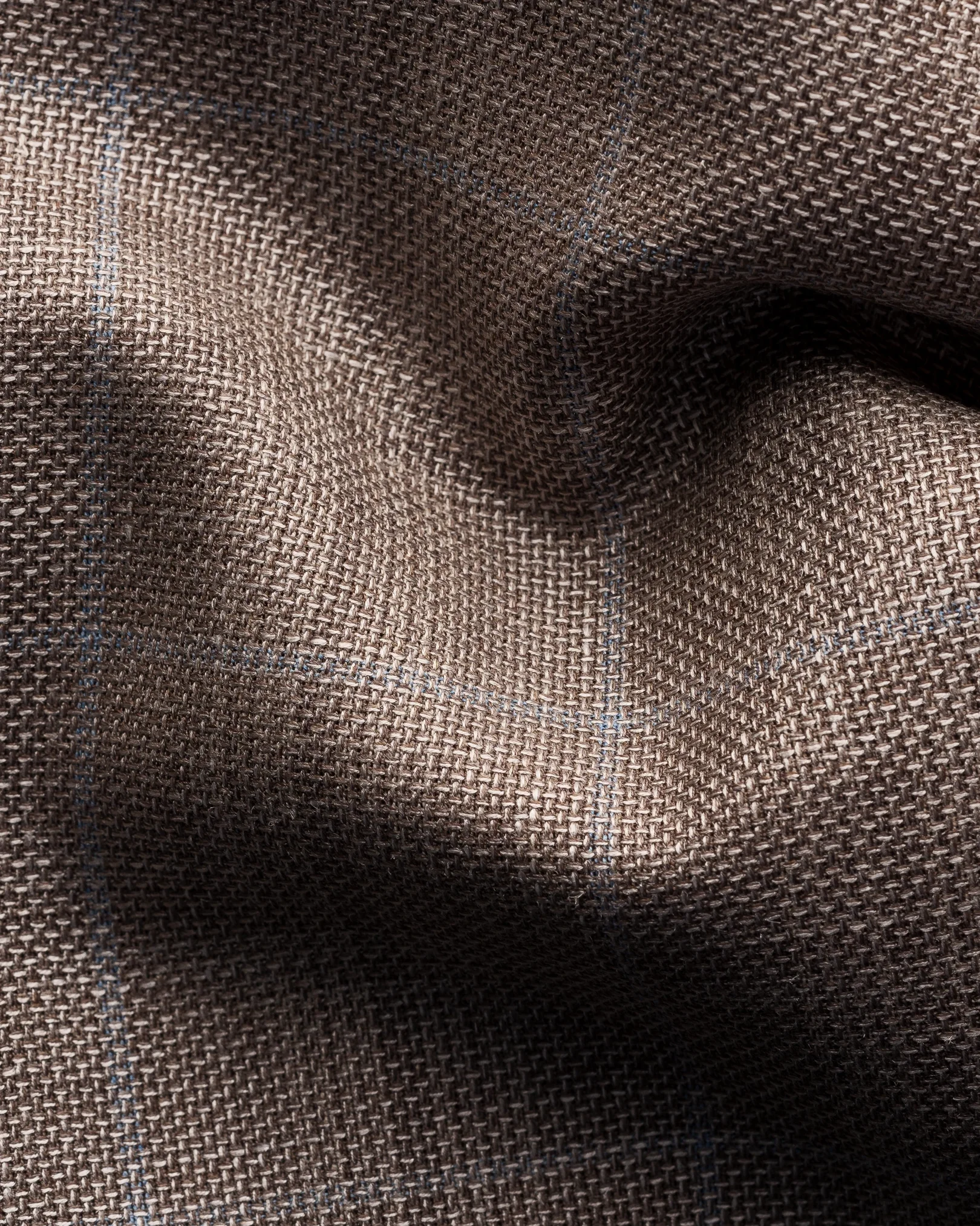Eton - beige wool linen overshirt