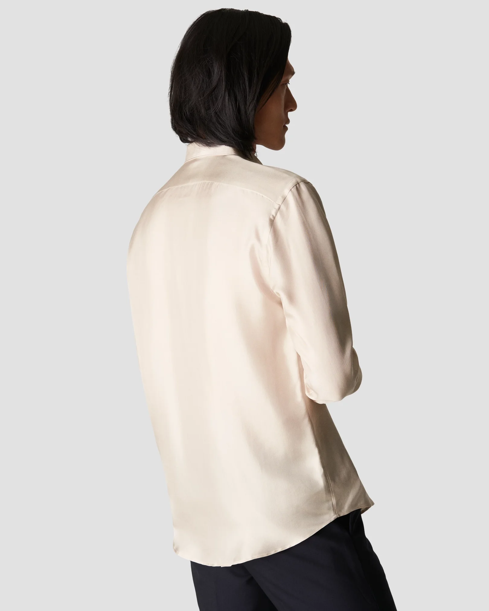 Eton - beige silk shirt