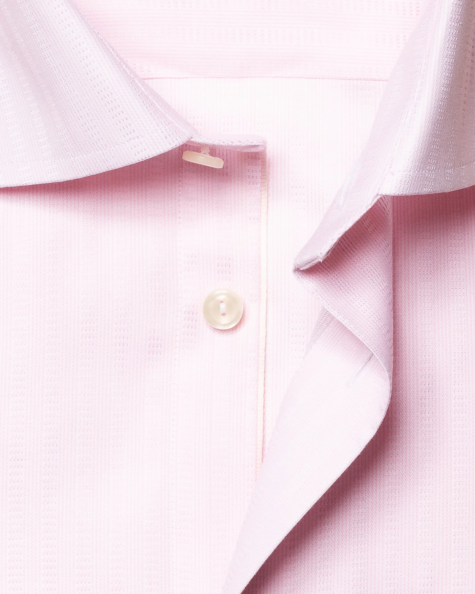 Eton - pink signature twill cut away
