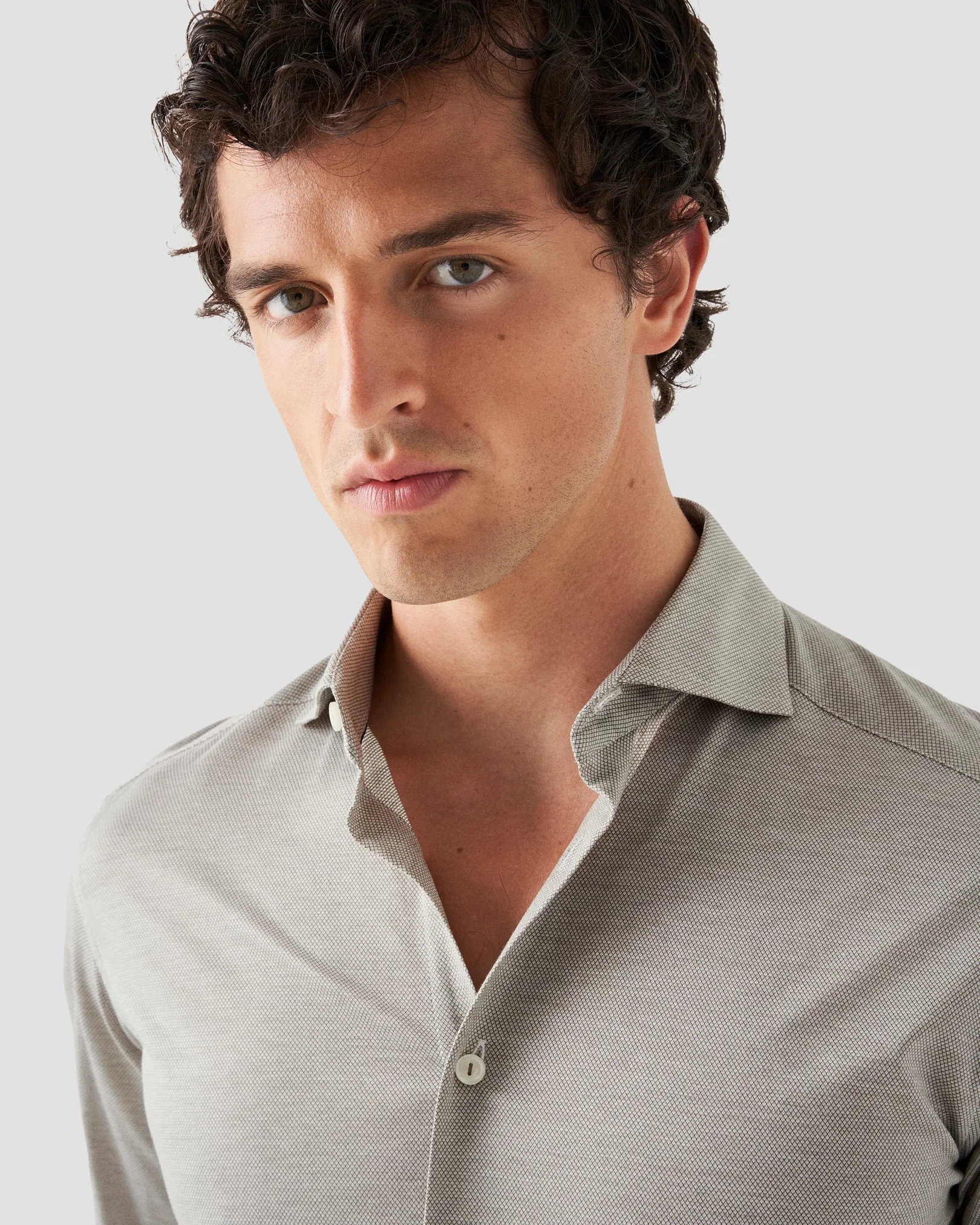 Eton - mid green knit king