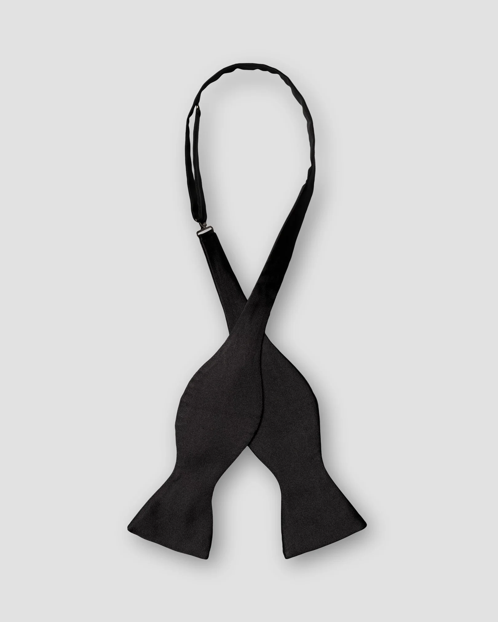 Eton - black bow tie ready tied dressed