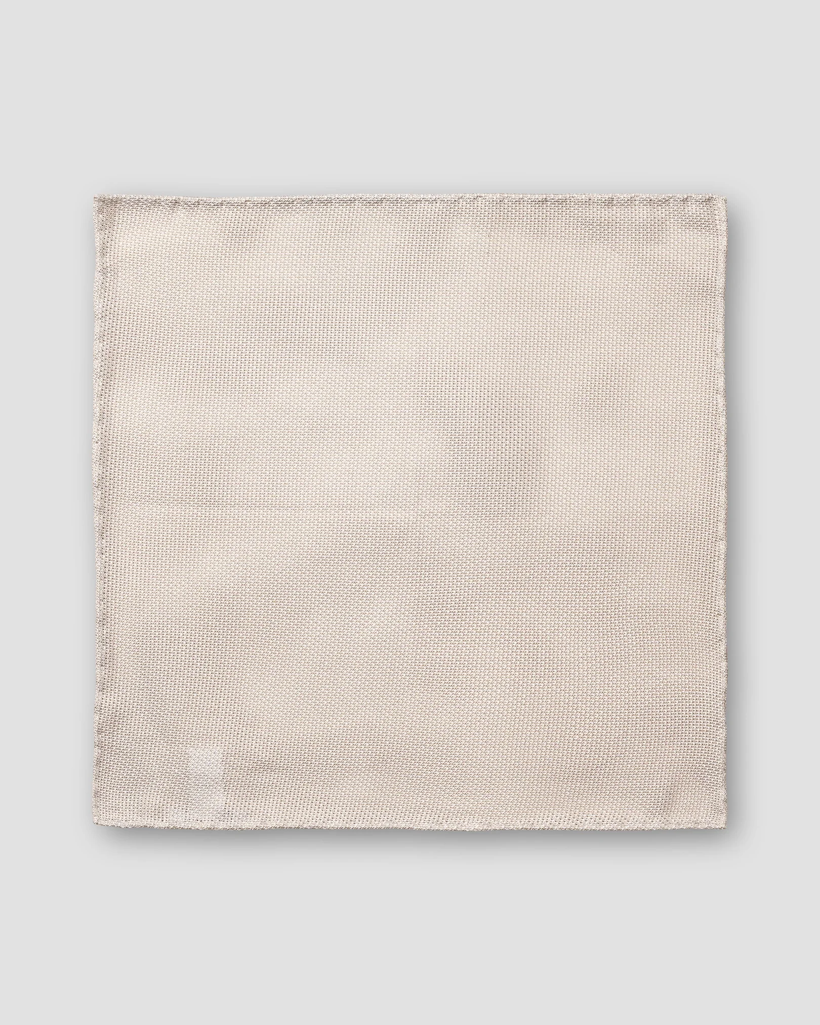 Eton - beige garza fina pocket square