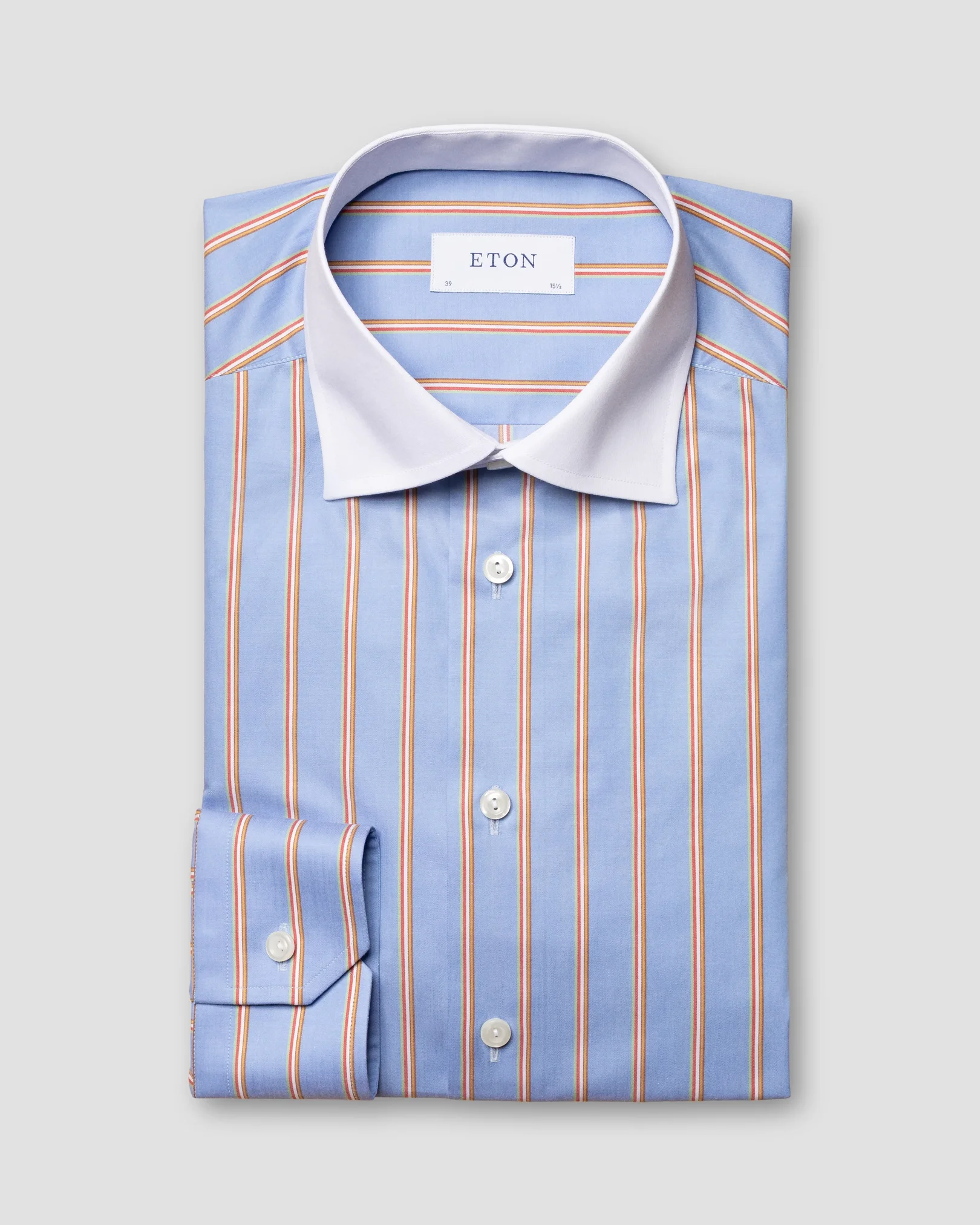 Eton - light blue finetwill cut away