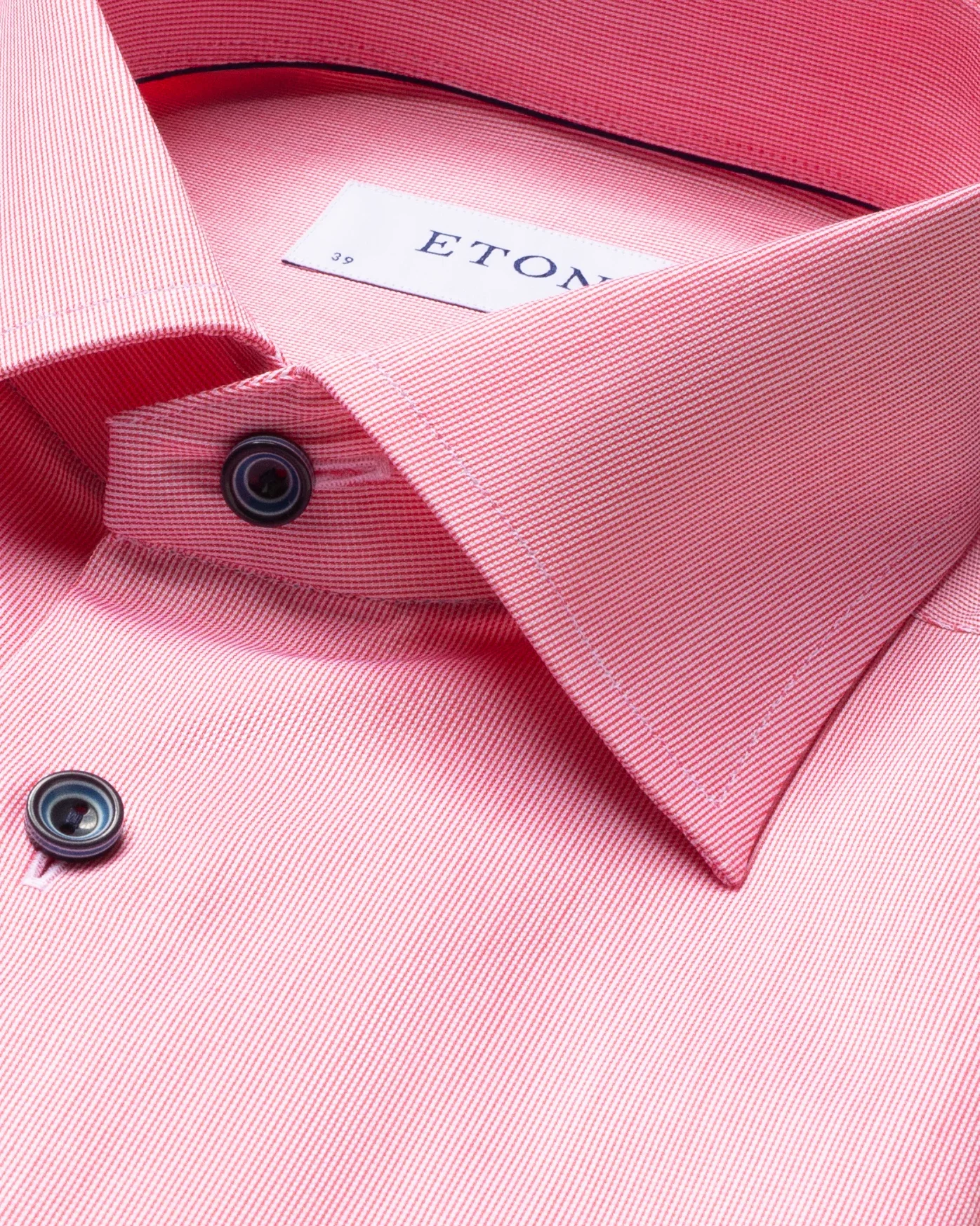 Eton - pastel red shirt