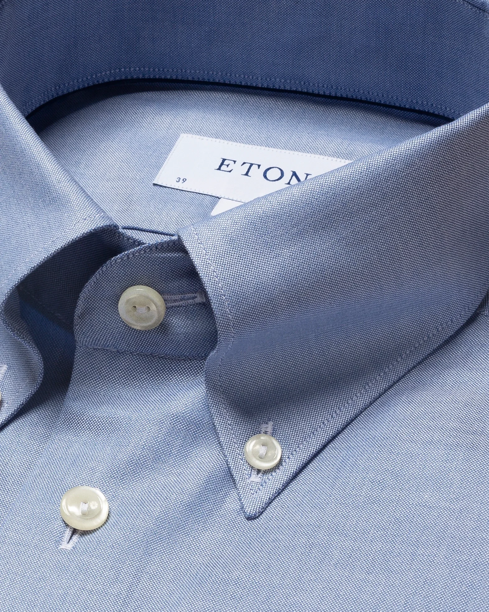 Eton - dark blue signature oxford