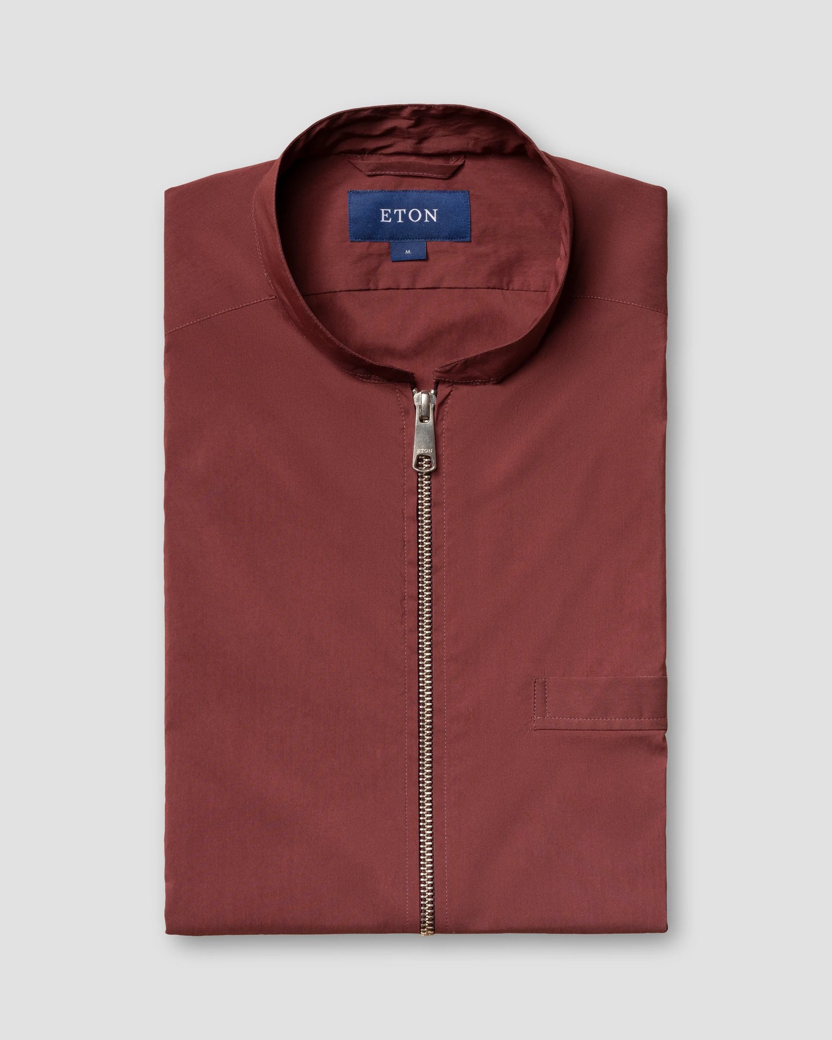 Eton - dark red wind vest